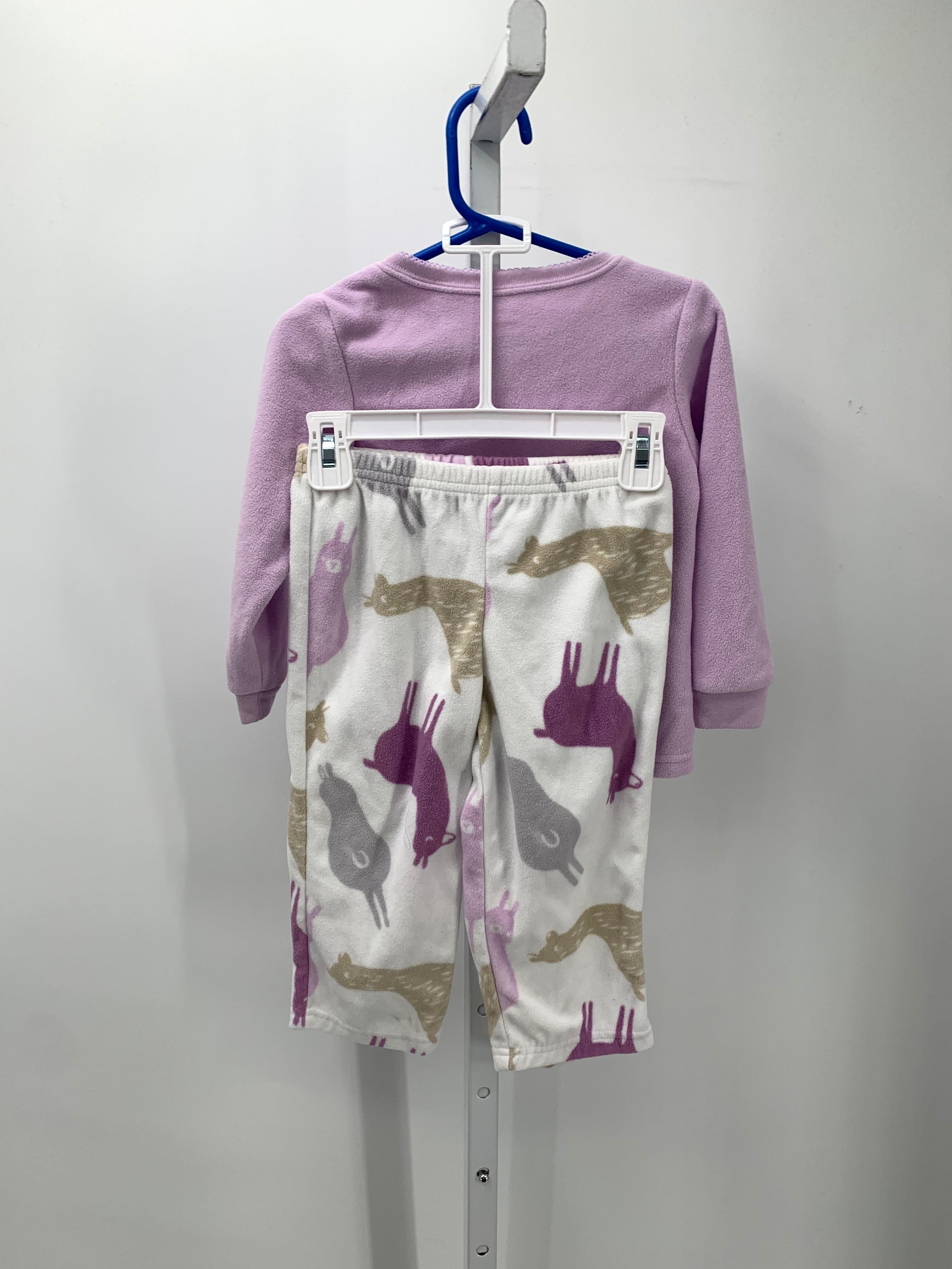 Carters Size 2T Girls Pajamas