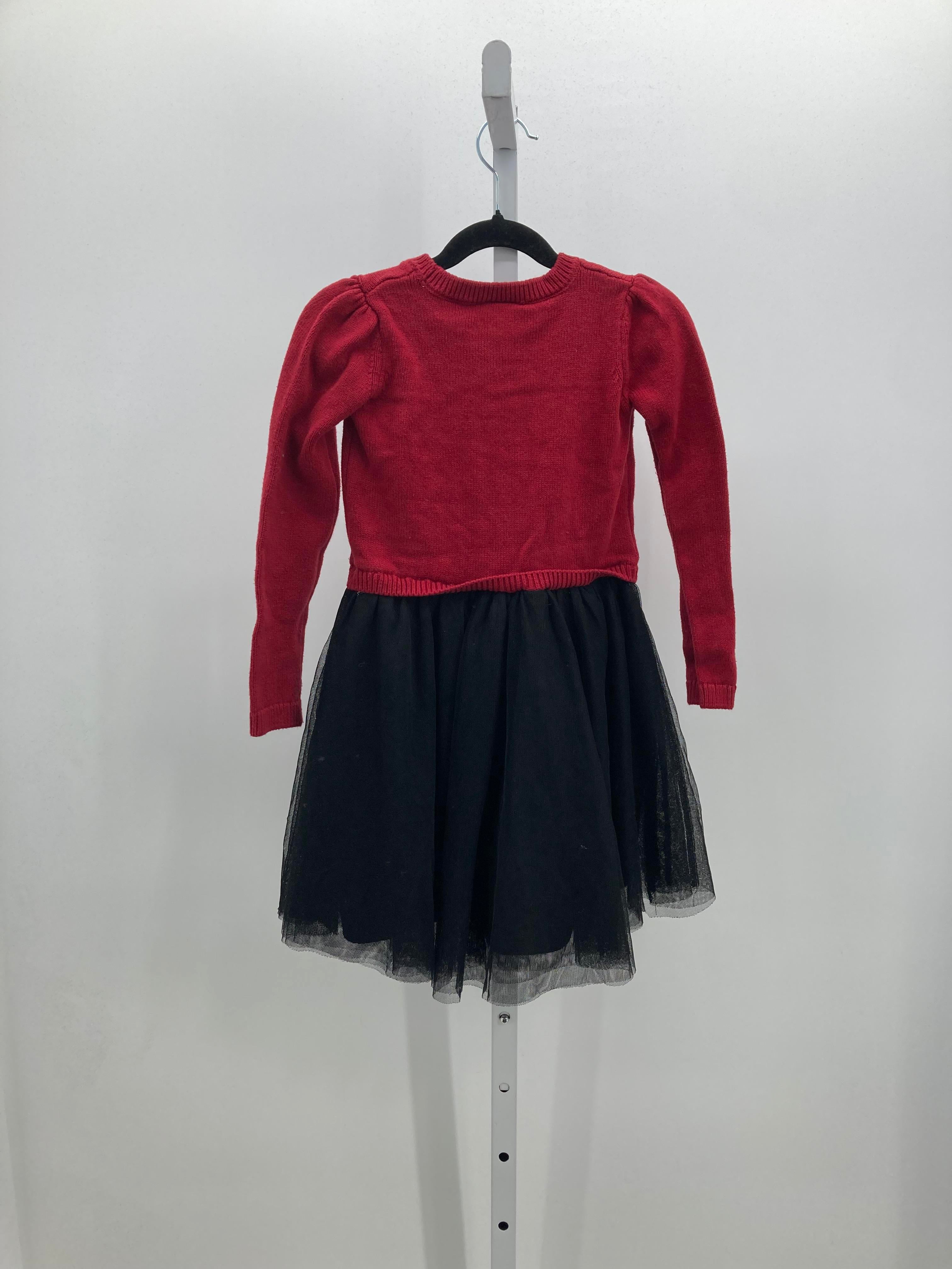 LONG SLV SWEATER DRESS NUTCRACKER