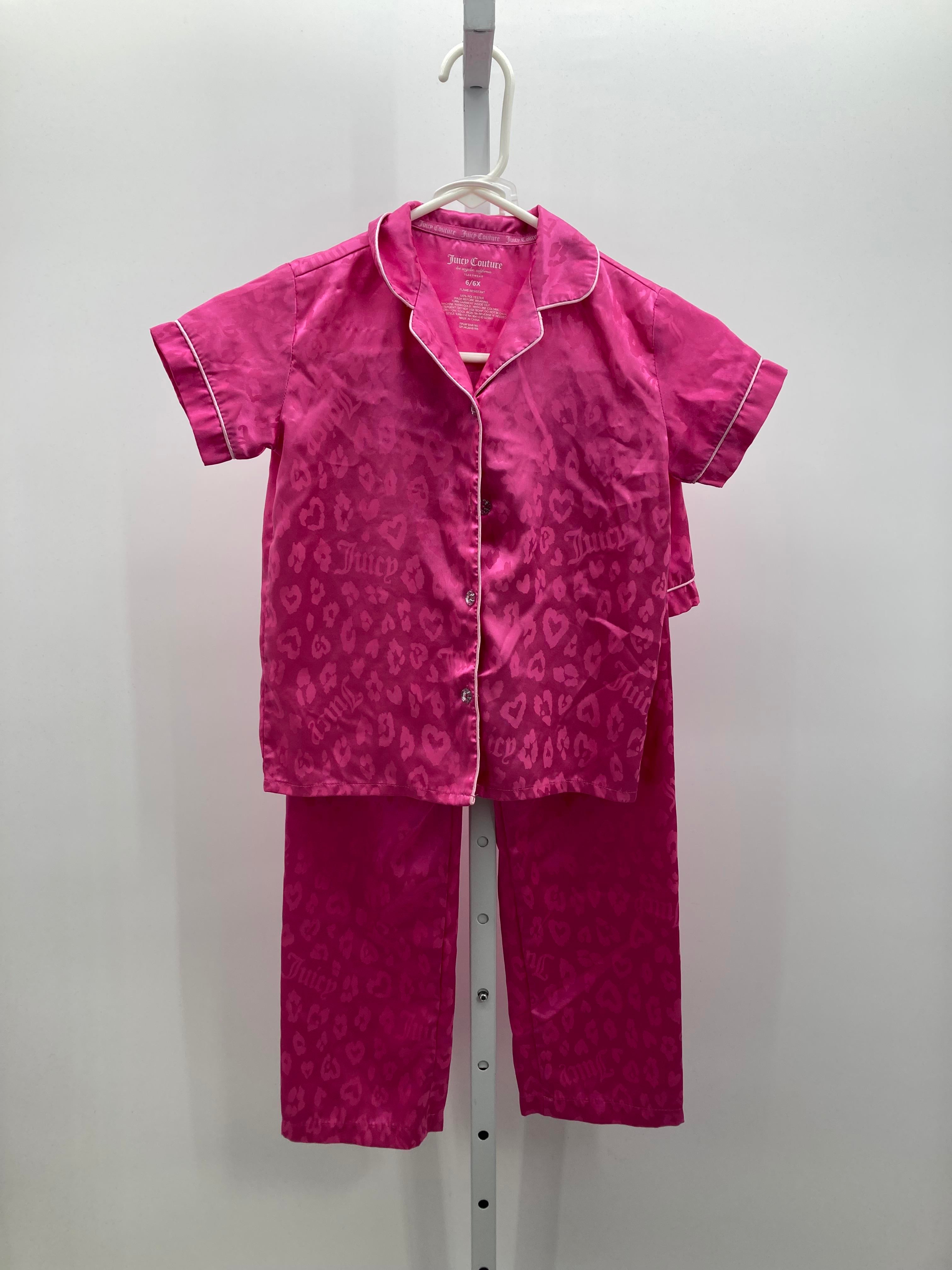 Juicy Couture Size 6/6X Girls Pajamas