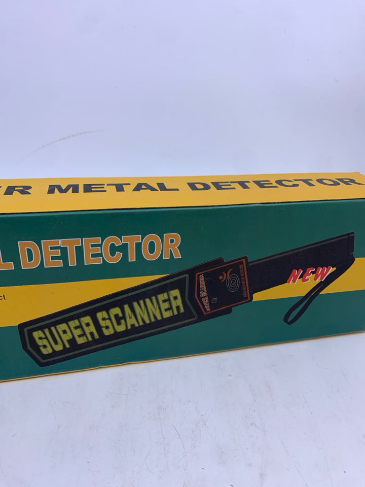 NIB SUPER SCANNER METAL DETECTOR