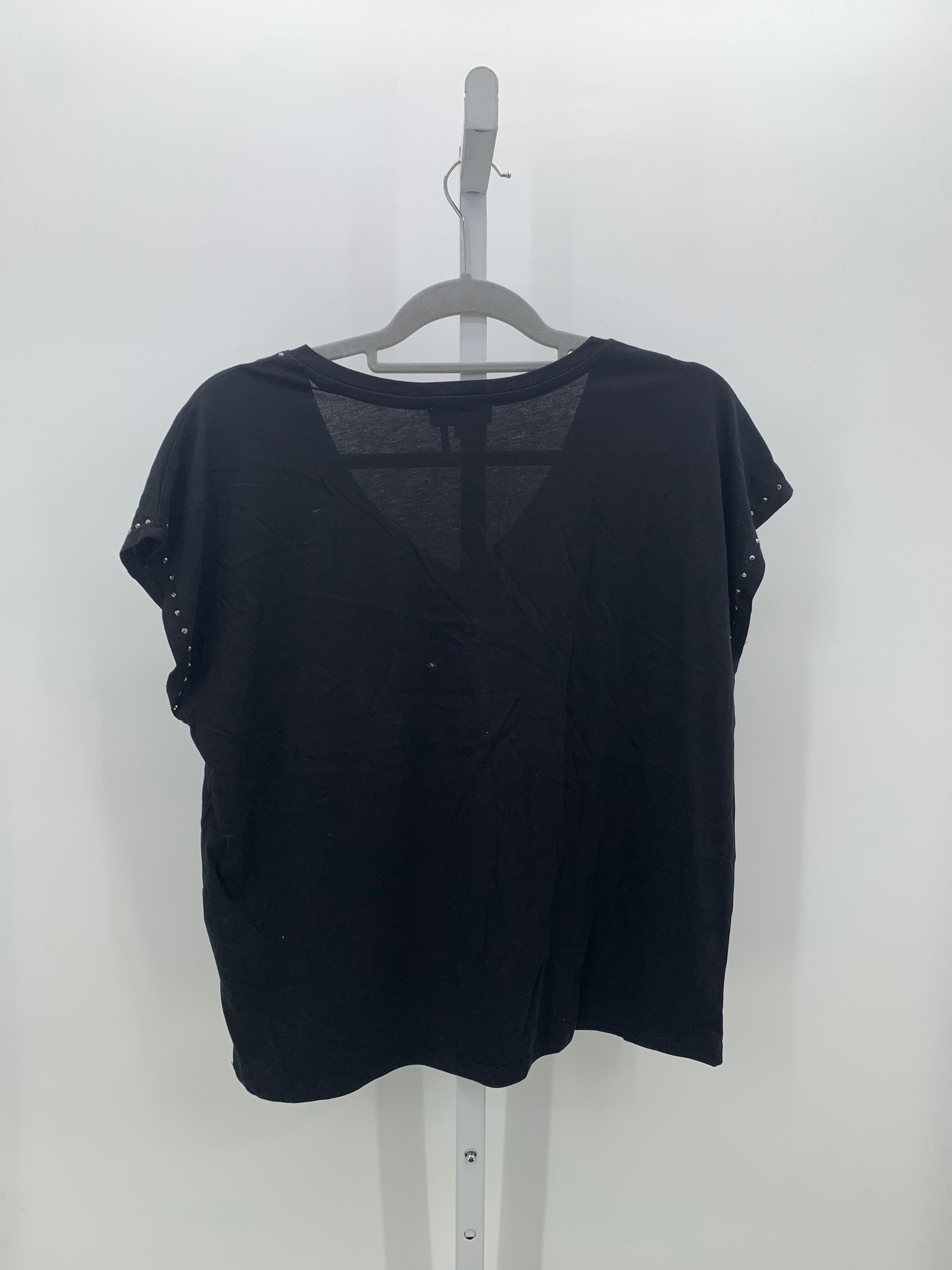 DKNY Size Medium Misses Short Sleeve Shirt