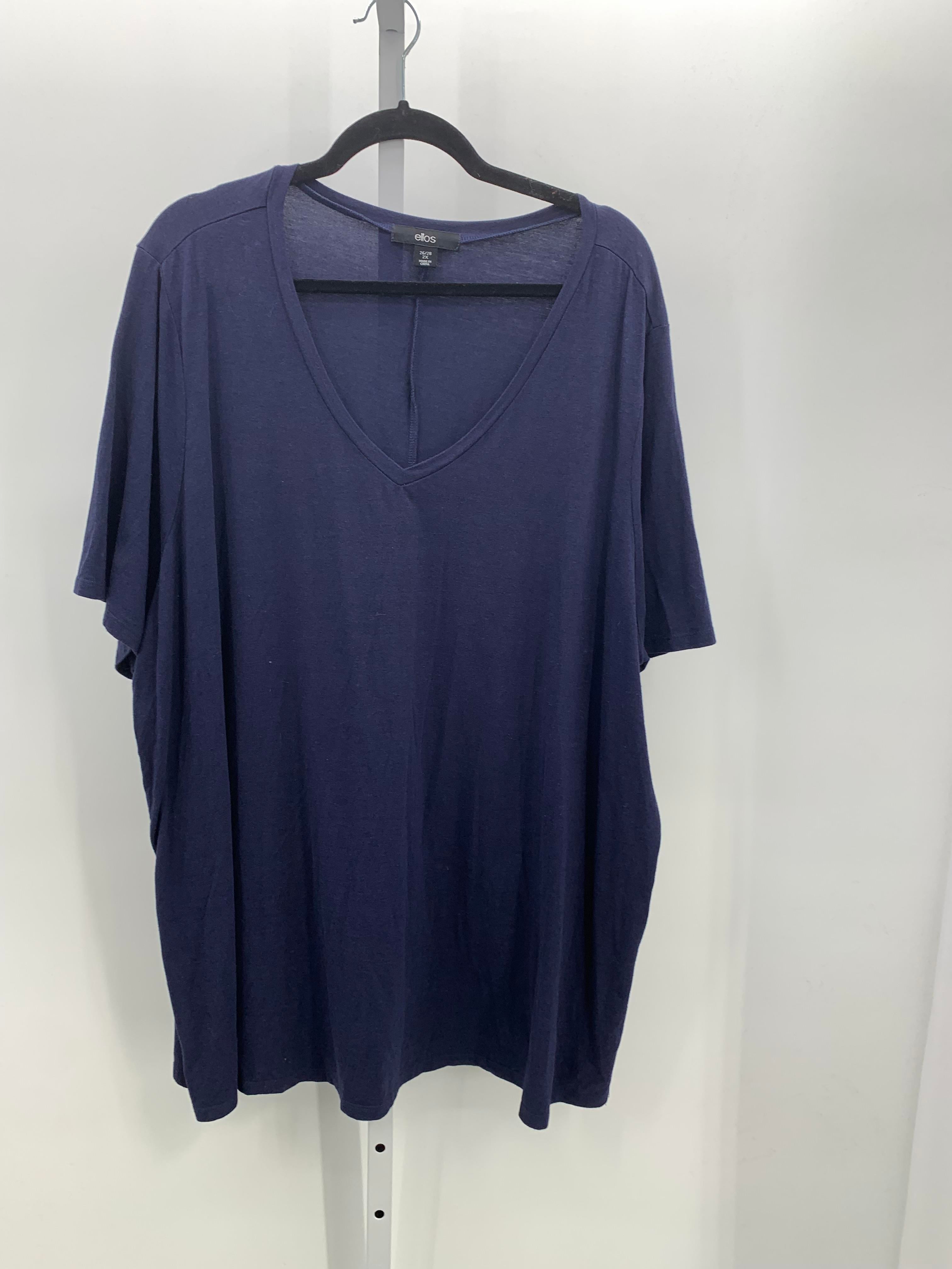 Size 2X Womens Short Sleeve Shirt