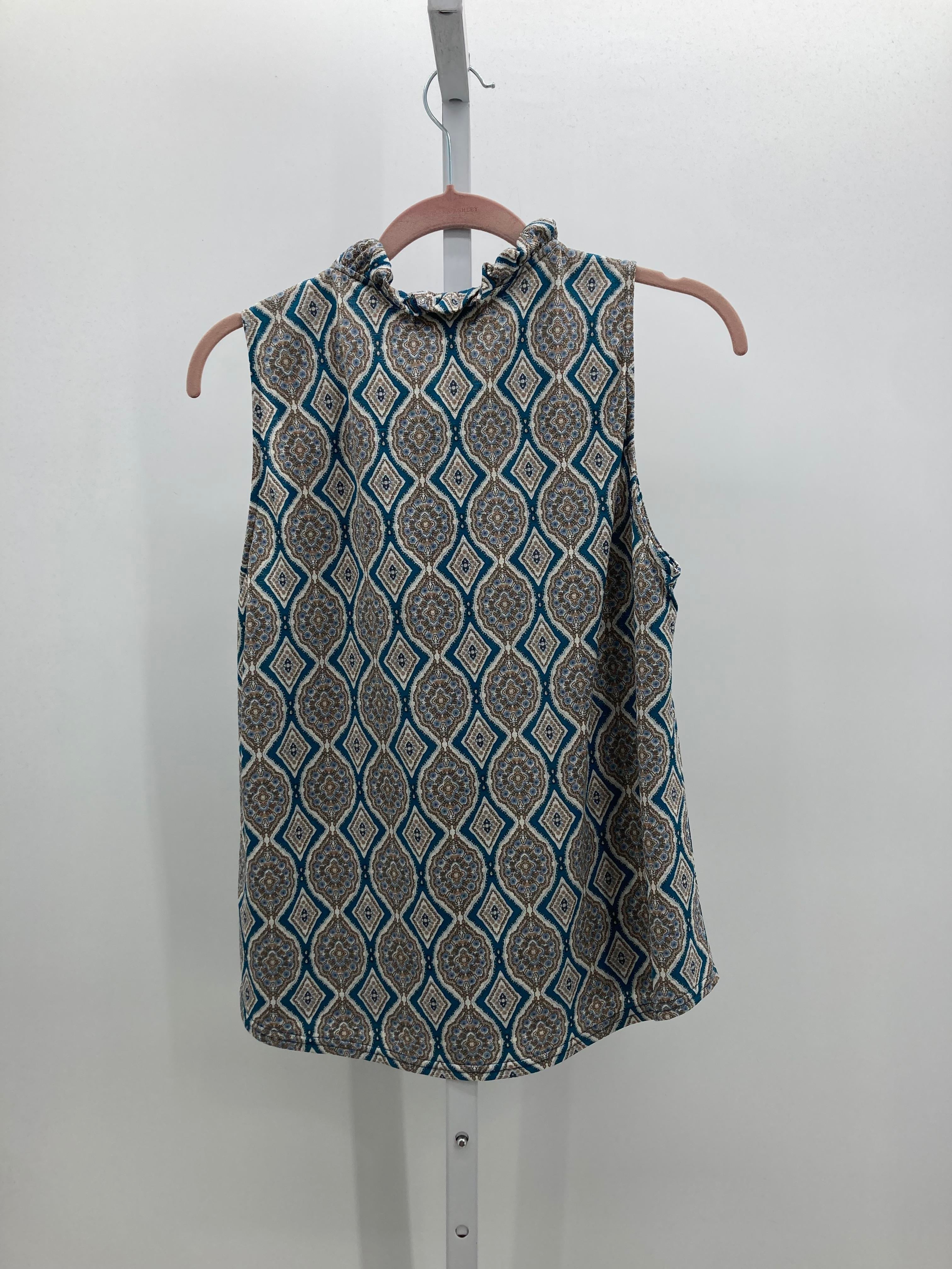 Mello Day Size Small Misses Sleeveless Shirt