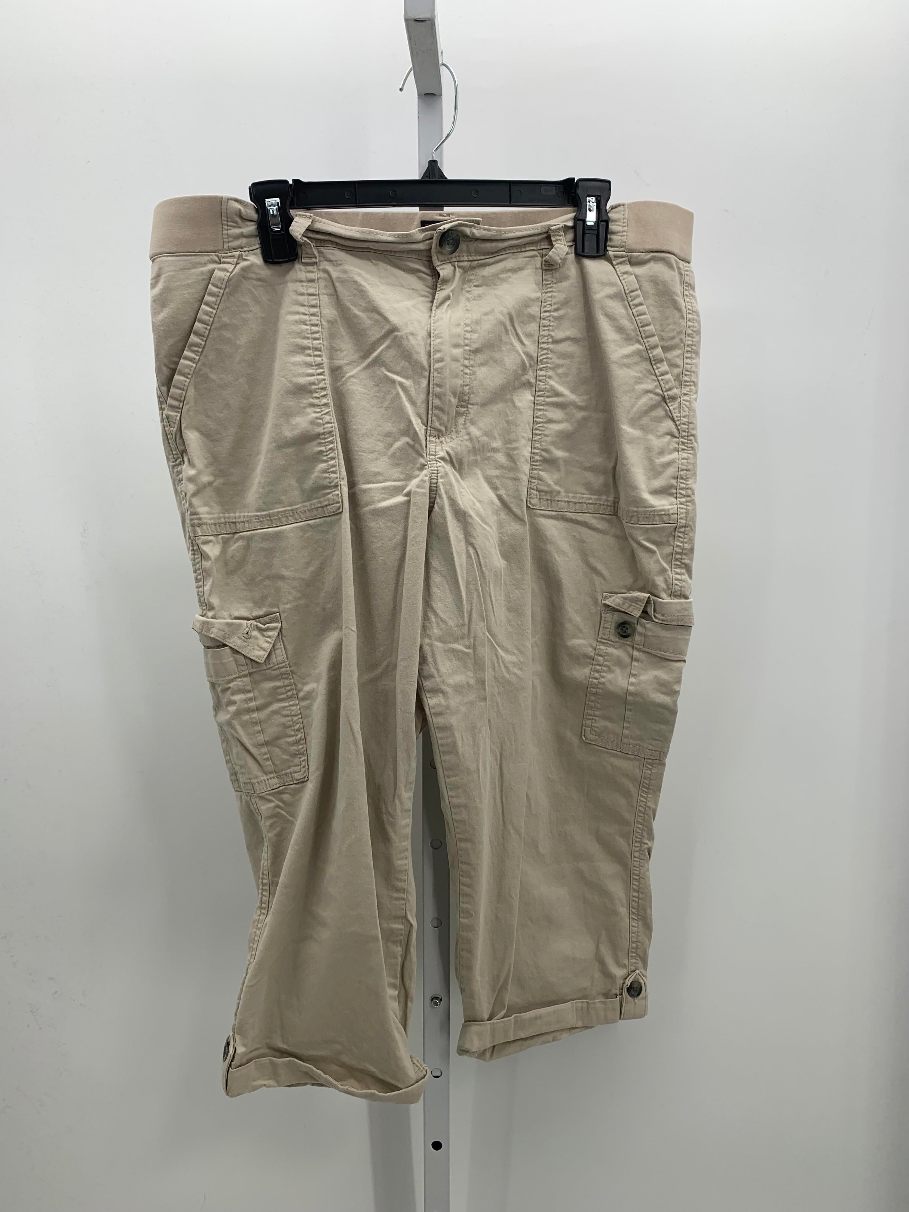 Lee Size 16 Misses Capri Pants