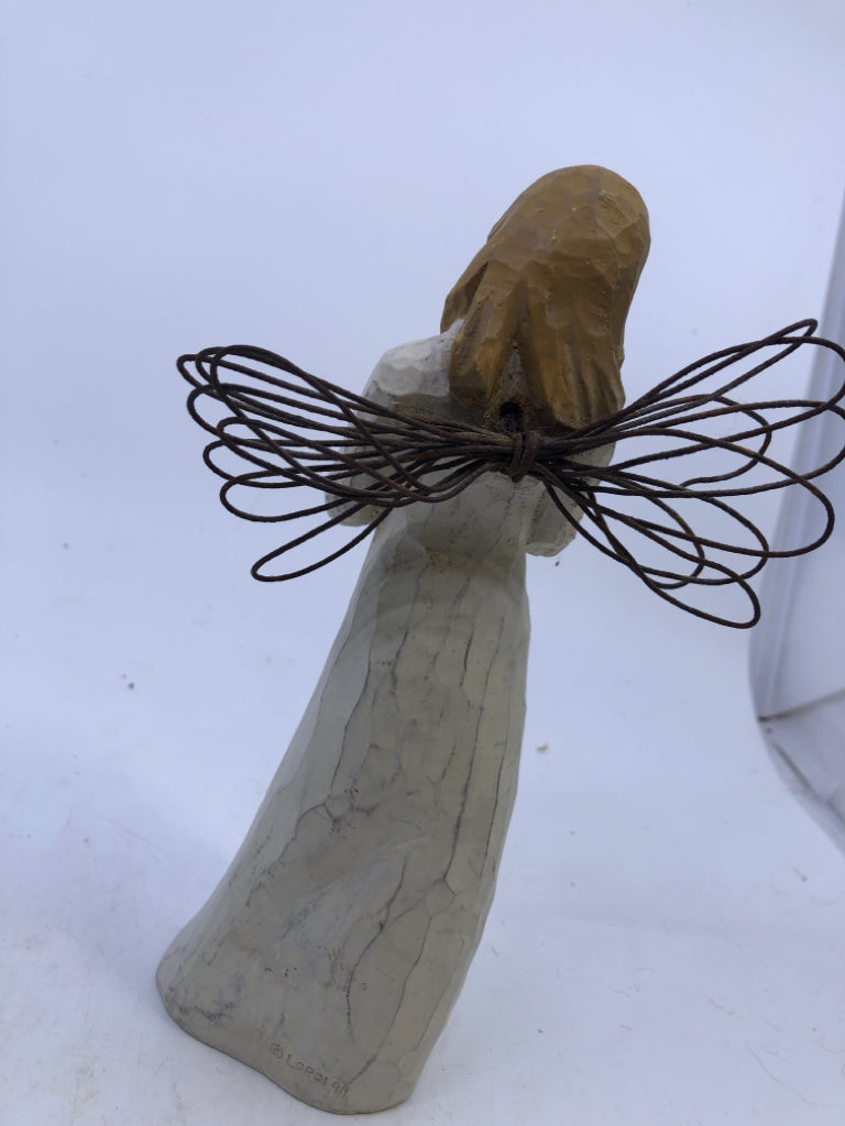 WILLOW TREE ANGEL OF PEACE- WOMAN WITH BIRD.