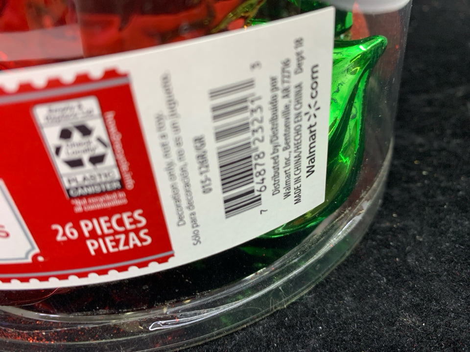NIP 26 SHATTERPROOF ORNAMENTS