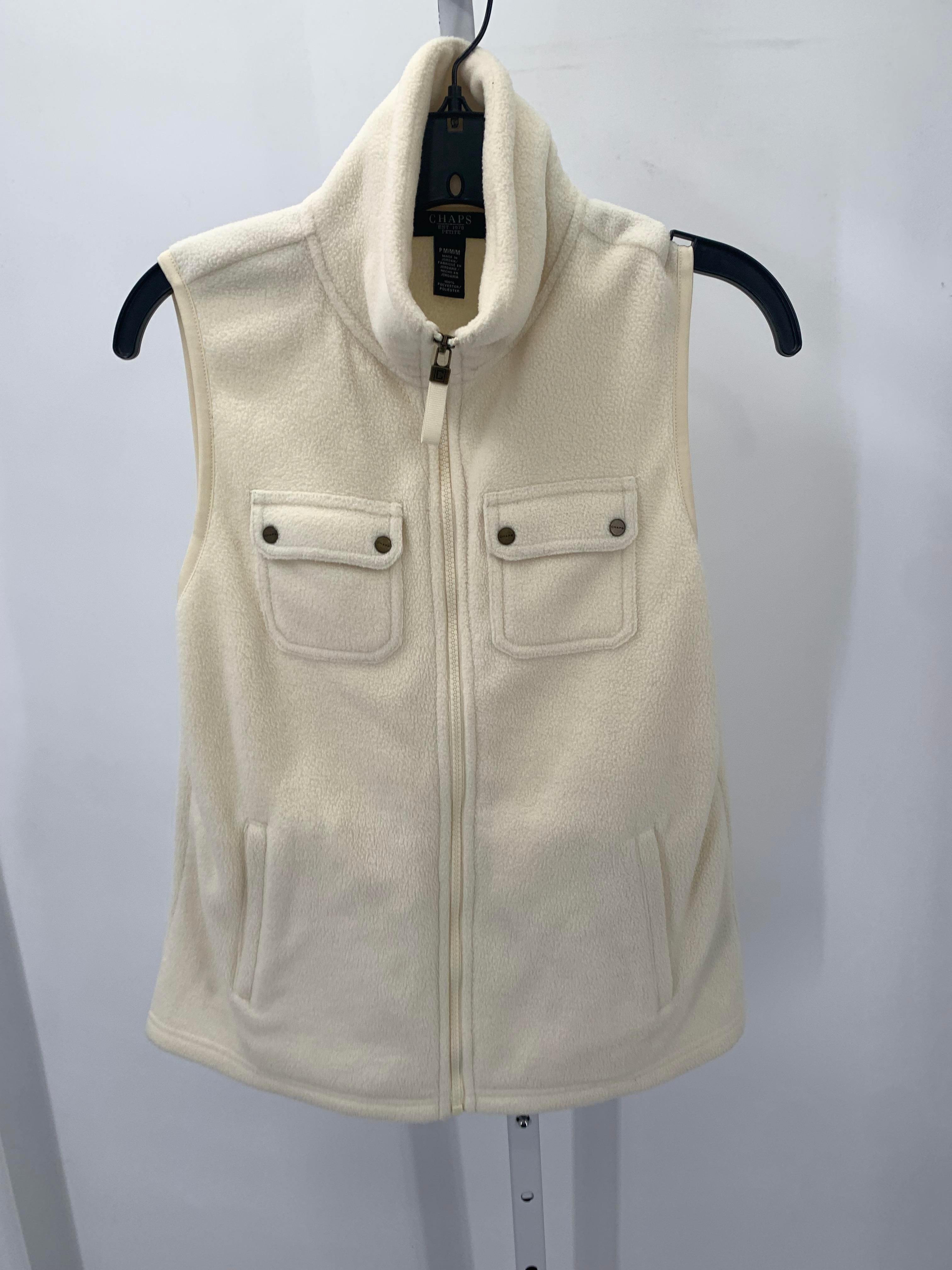Chaps Size Medium Petite Petite Vest