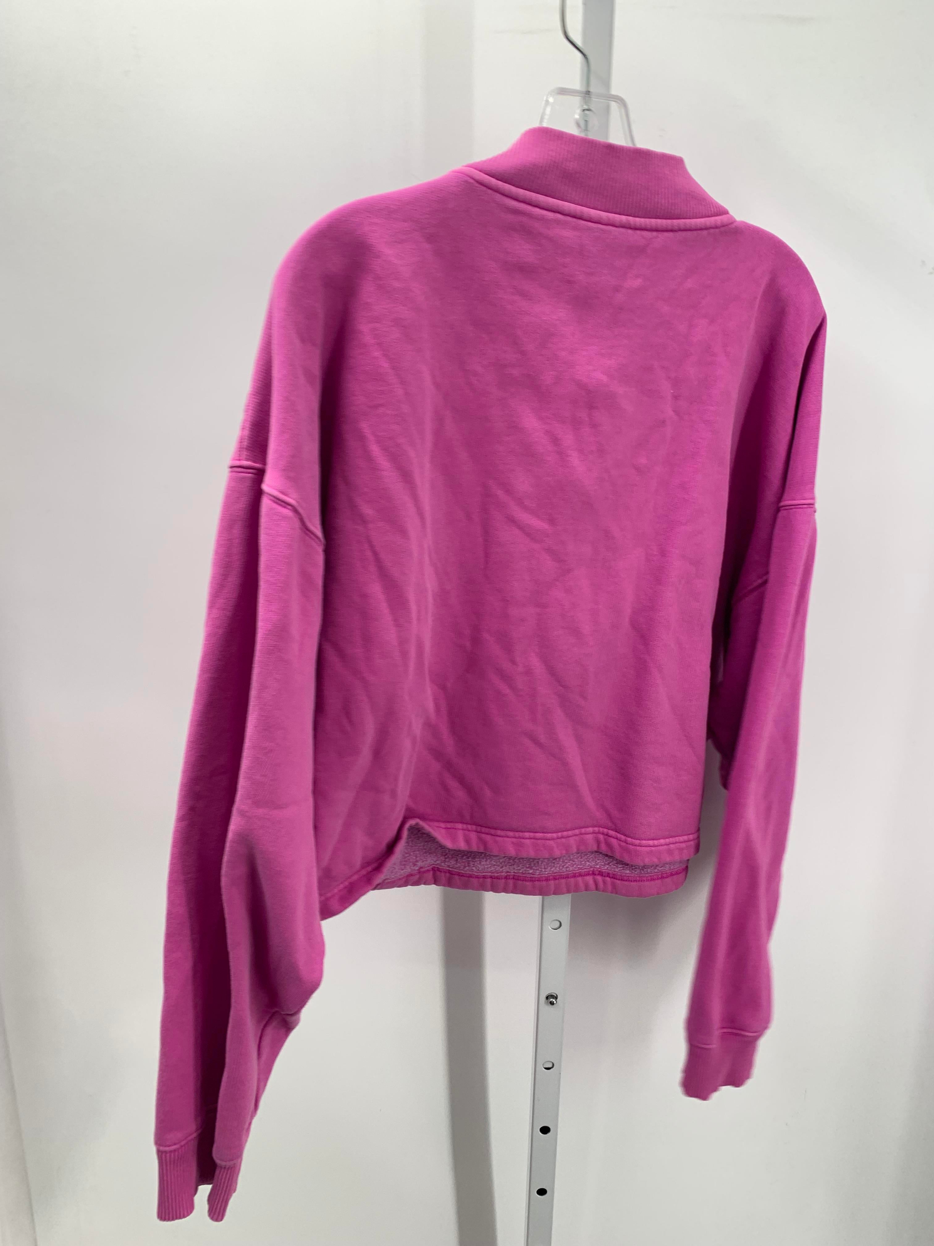 PINK Size Extra Large Juniors Long Sleeve Shirt
