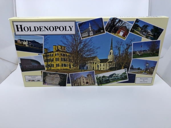 NIB HOLDENOPOLY THE TOWN OF HOLDEN MONOPOLY GAME.