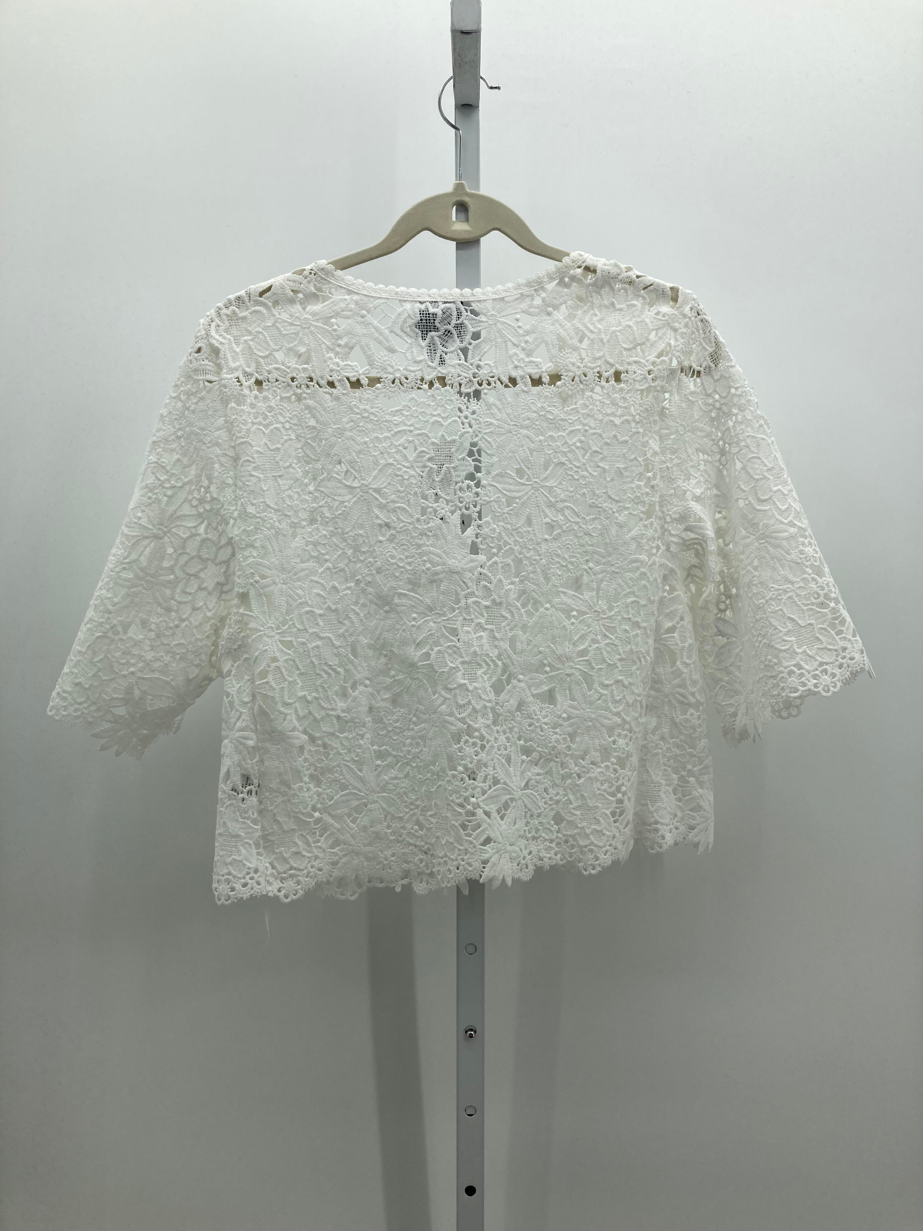 Rabbit Rabbit Size Extra Large Misses Short Slv Sweater