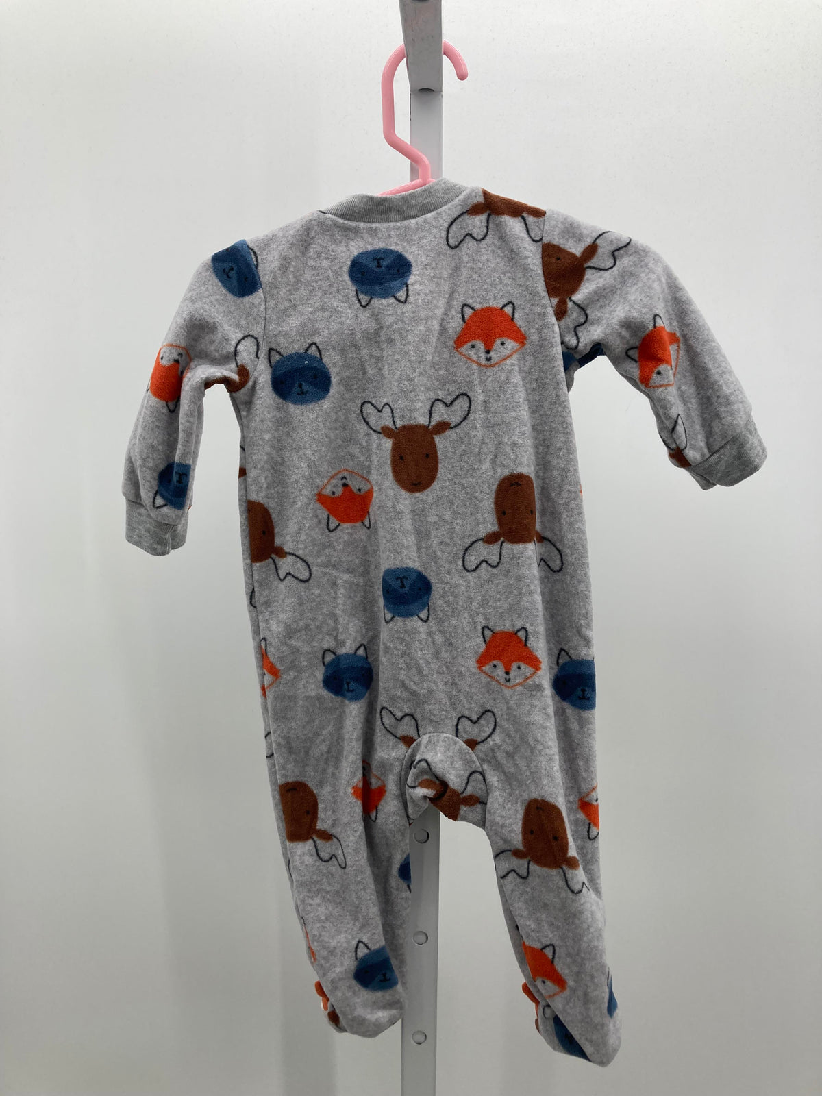 ANIMALS FLEECE ZIP