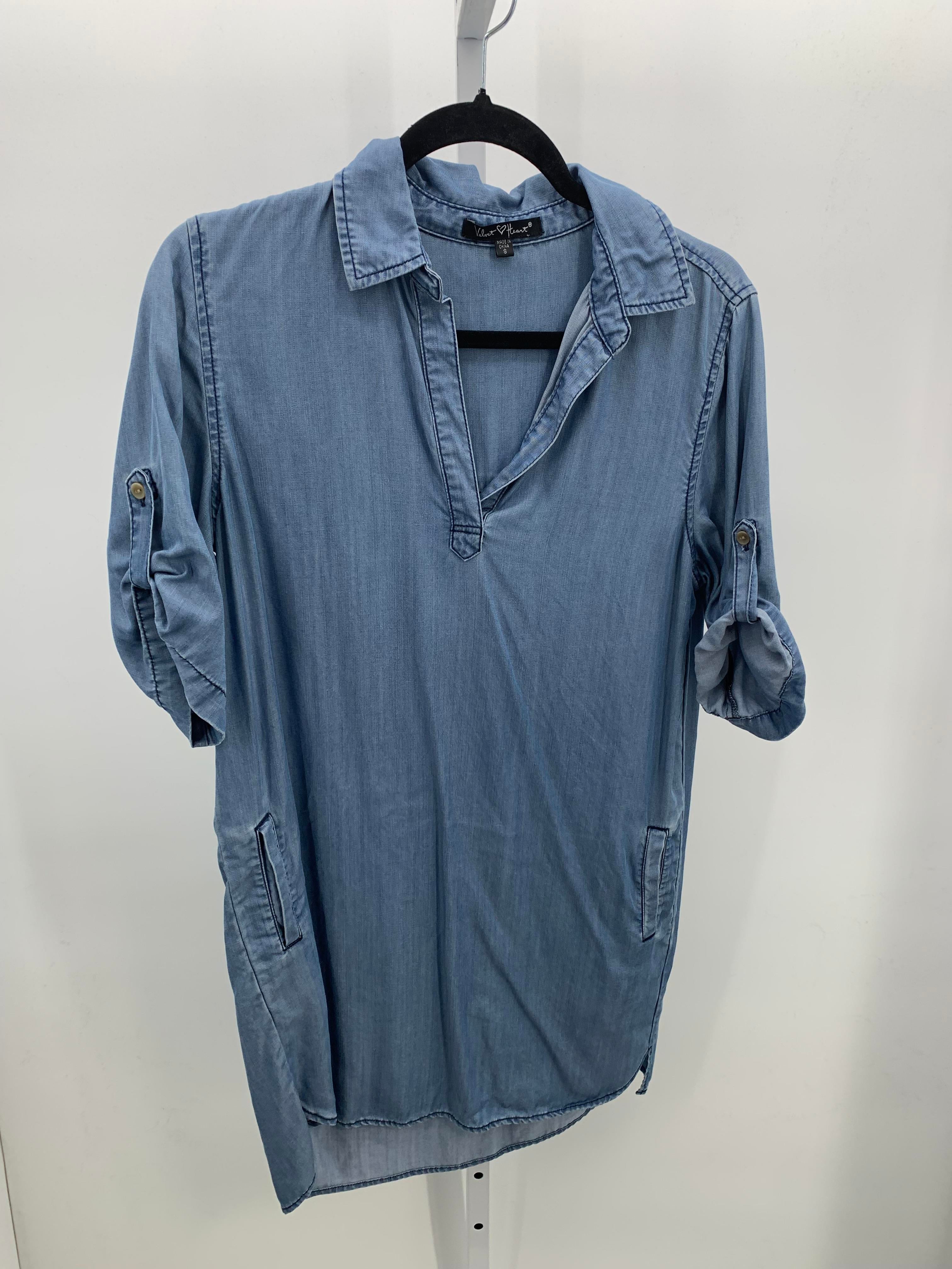 Velvet Heart Size Small Misses Short Sleeve Dress