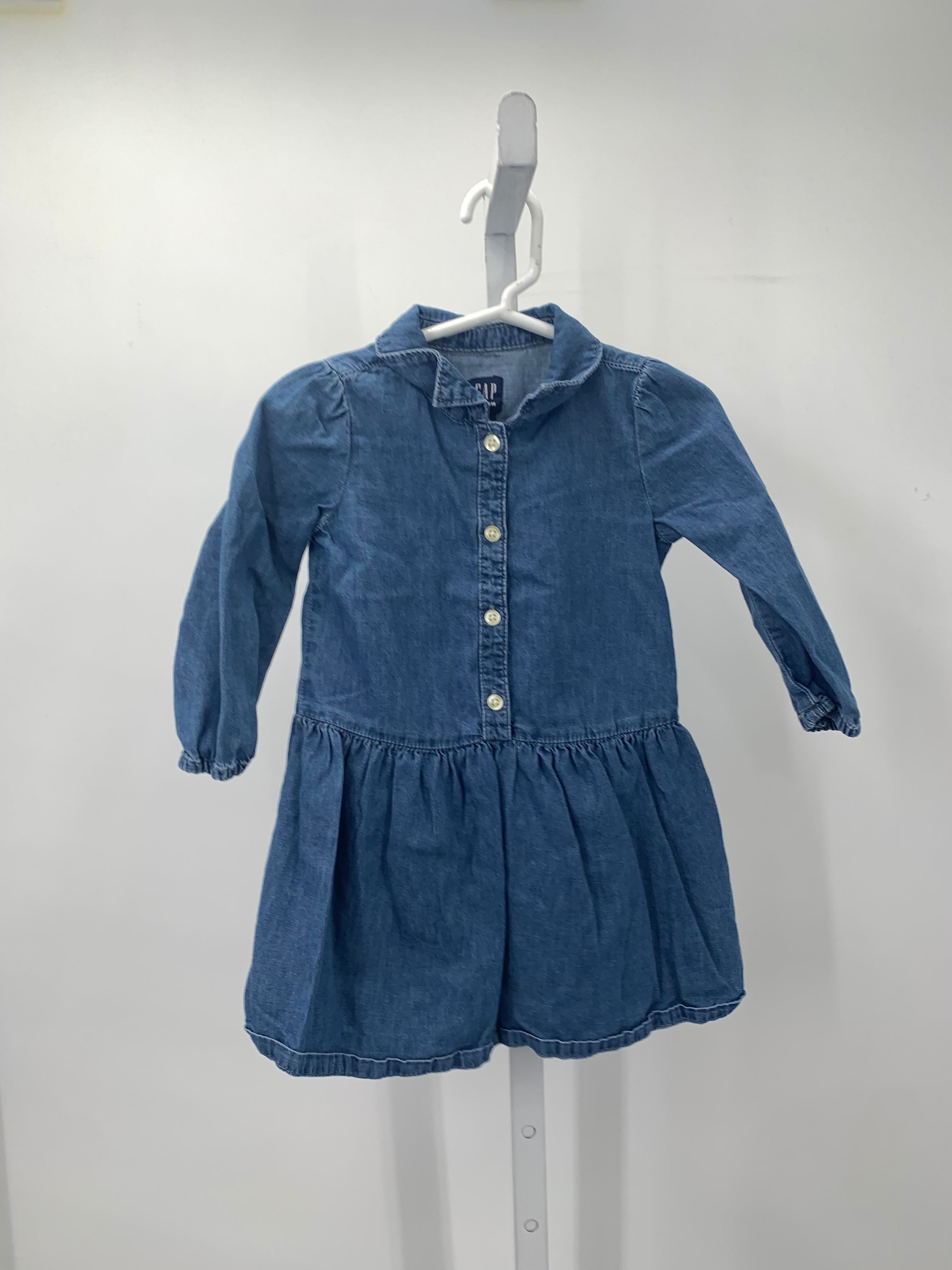 Gap Size 3T Girls Long Sleeve Dress