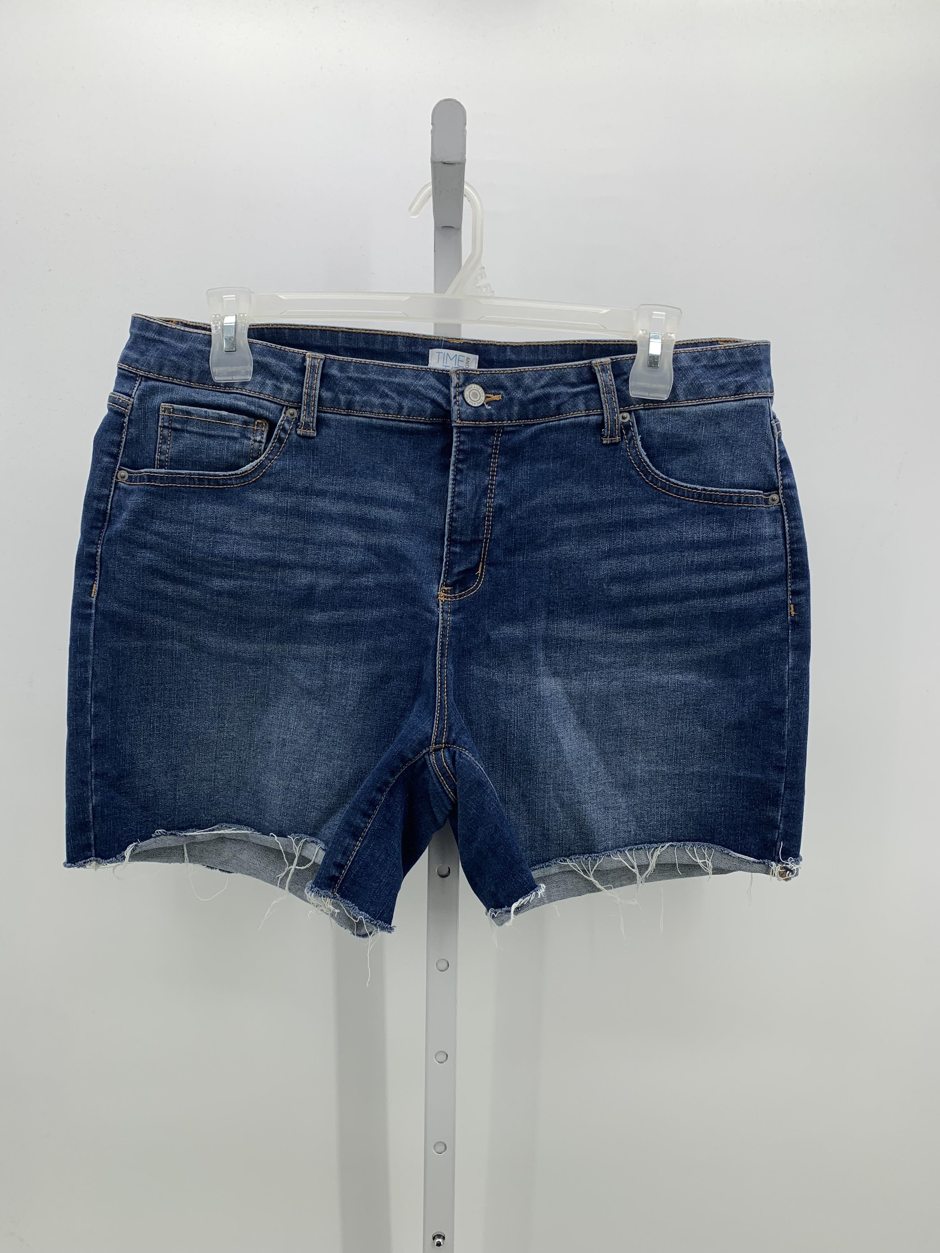 Time and Tru Size 18 Misses Shorts