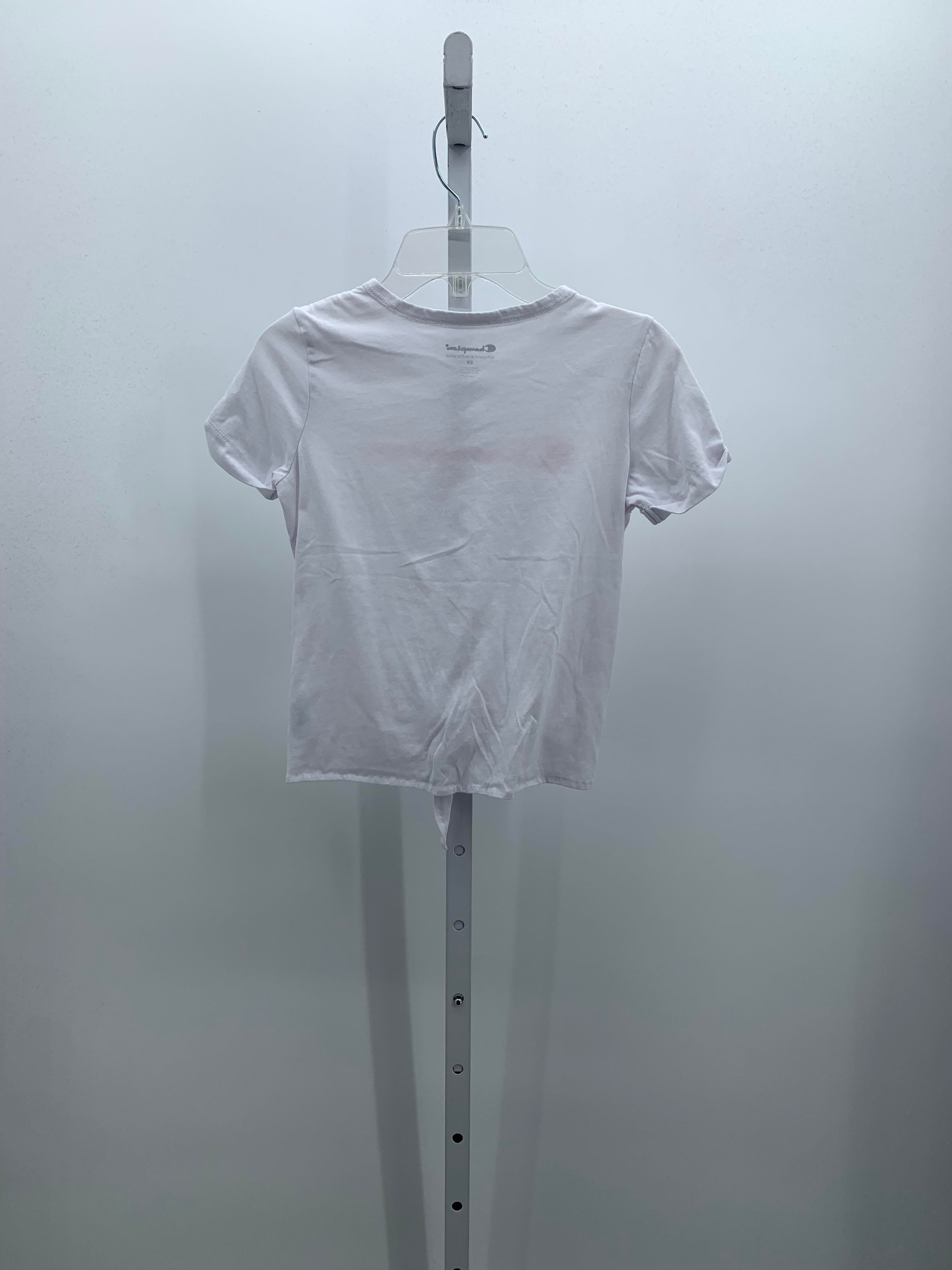 Champion Size 6X Girls Short Sleeve Shirt