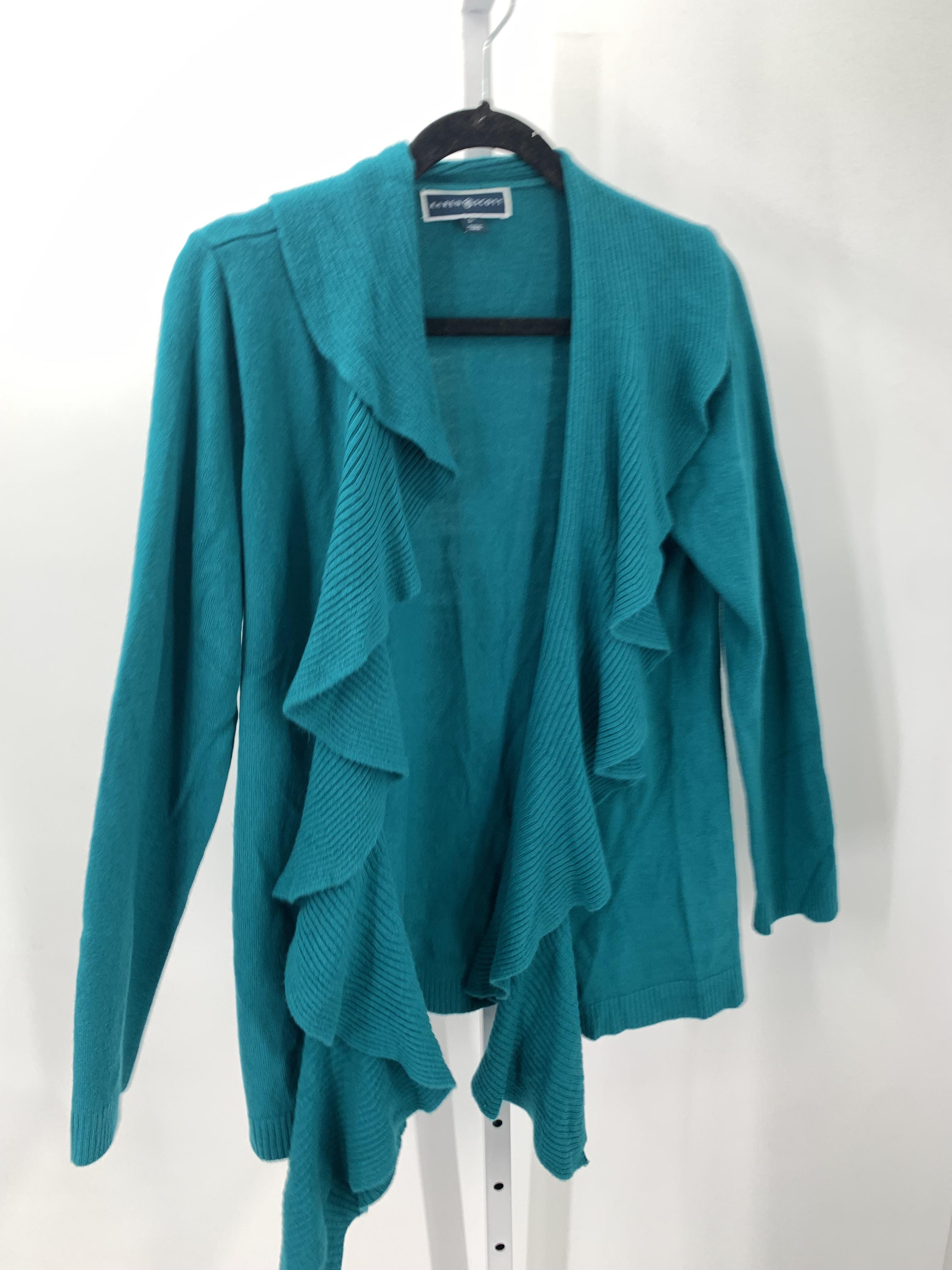 Karen Scott Size Large Misses Cardigan