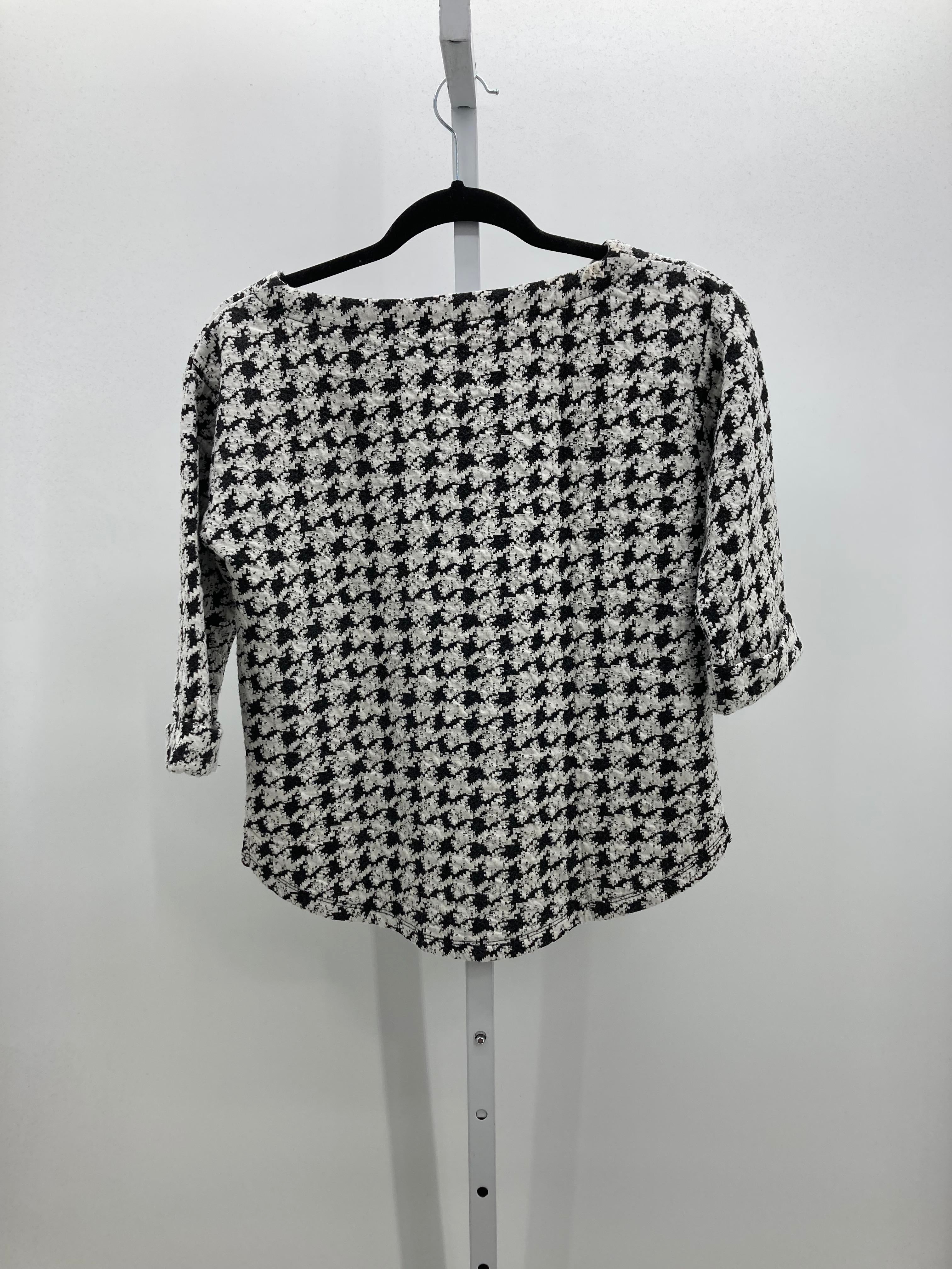 Charming Charlie Size Small Juniors 3/4 Sleeve Shirt