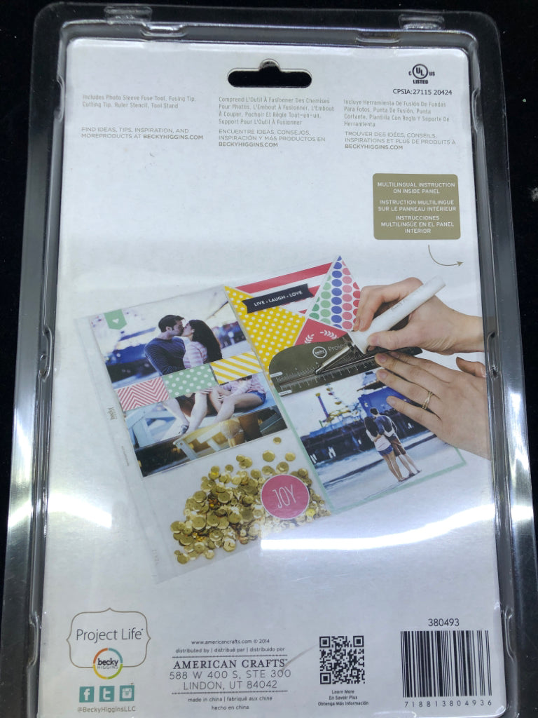NIP PROJECT LIFE PHOTO SLEEVE FUSE.