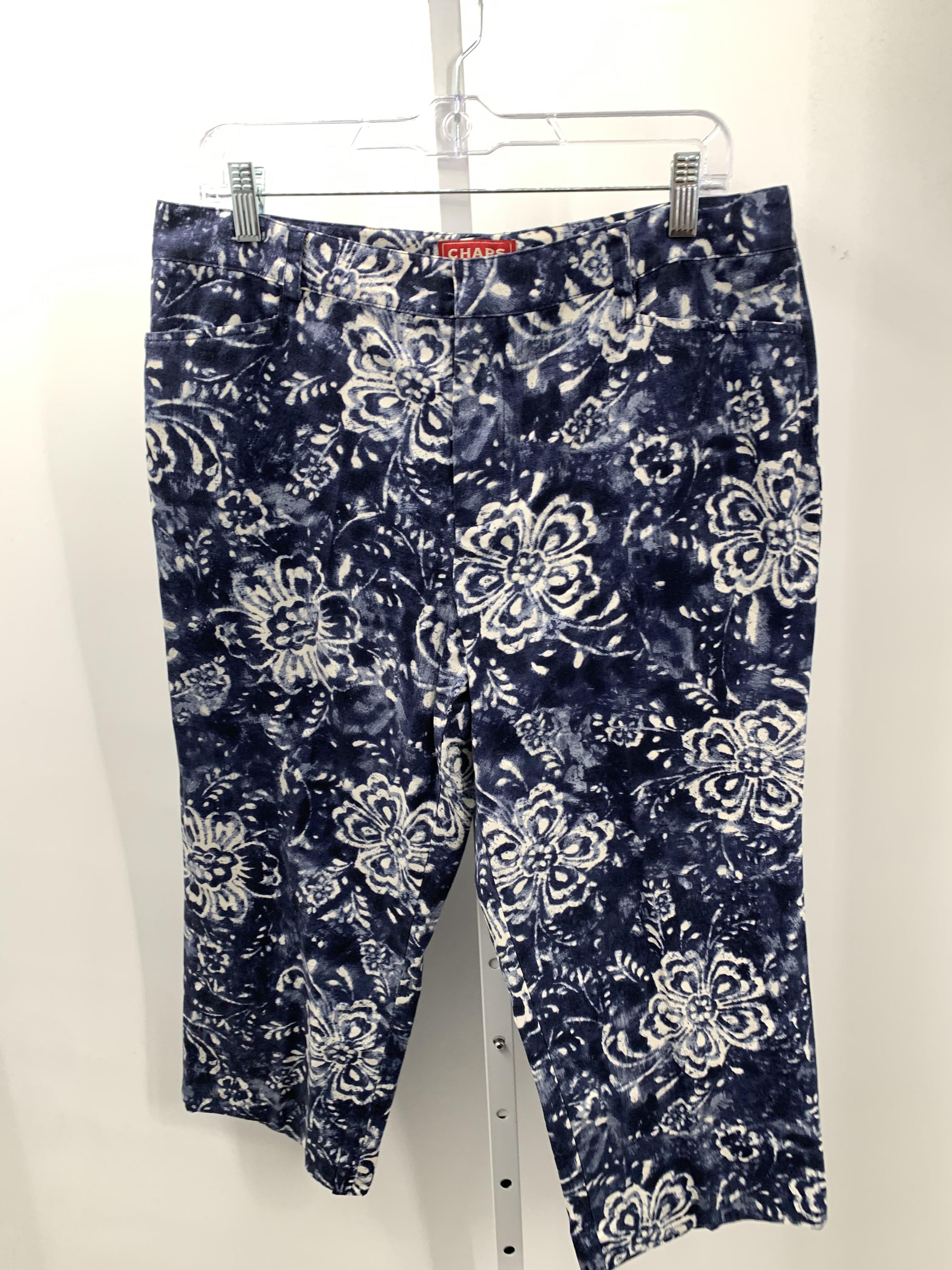 Chaps Size 12 Misses Capri Pants