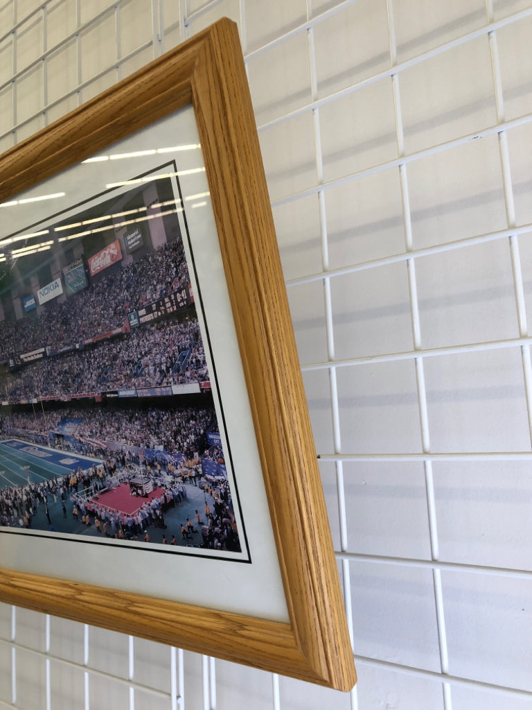 PATRIOTS SUPERBOWL 2002 PANORAMIC PHOTO.