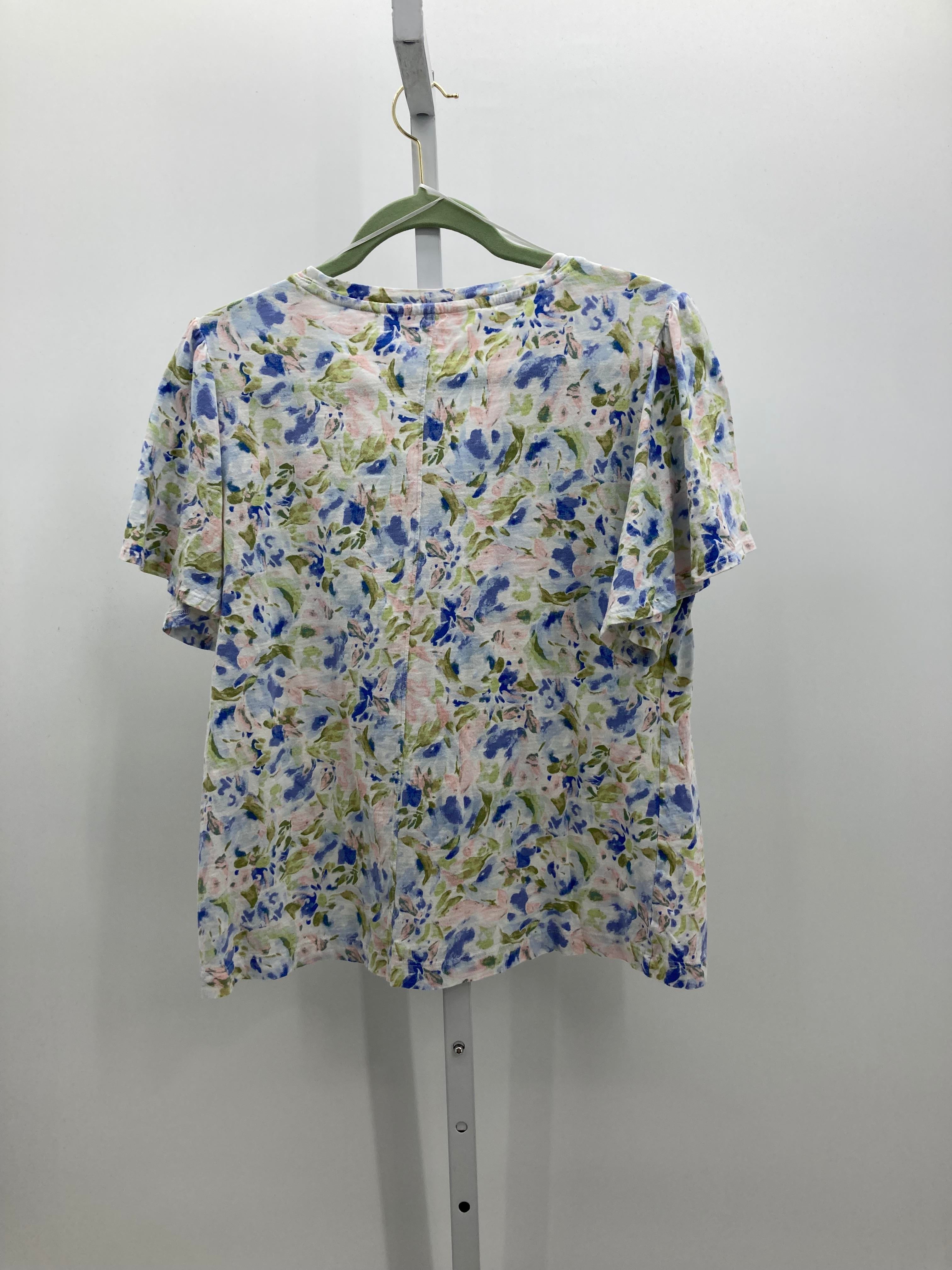 Lauren Conrad Size Large Misses Short Sleeve Shirt