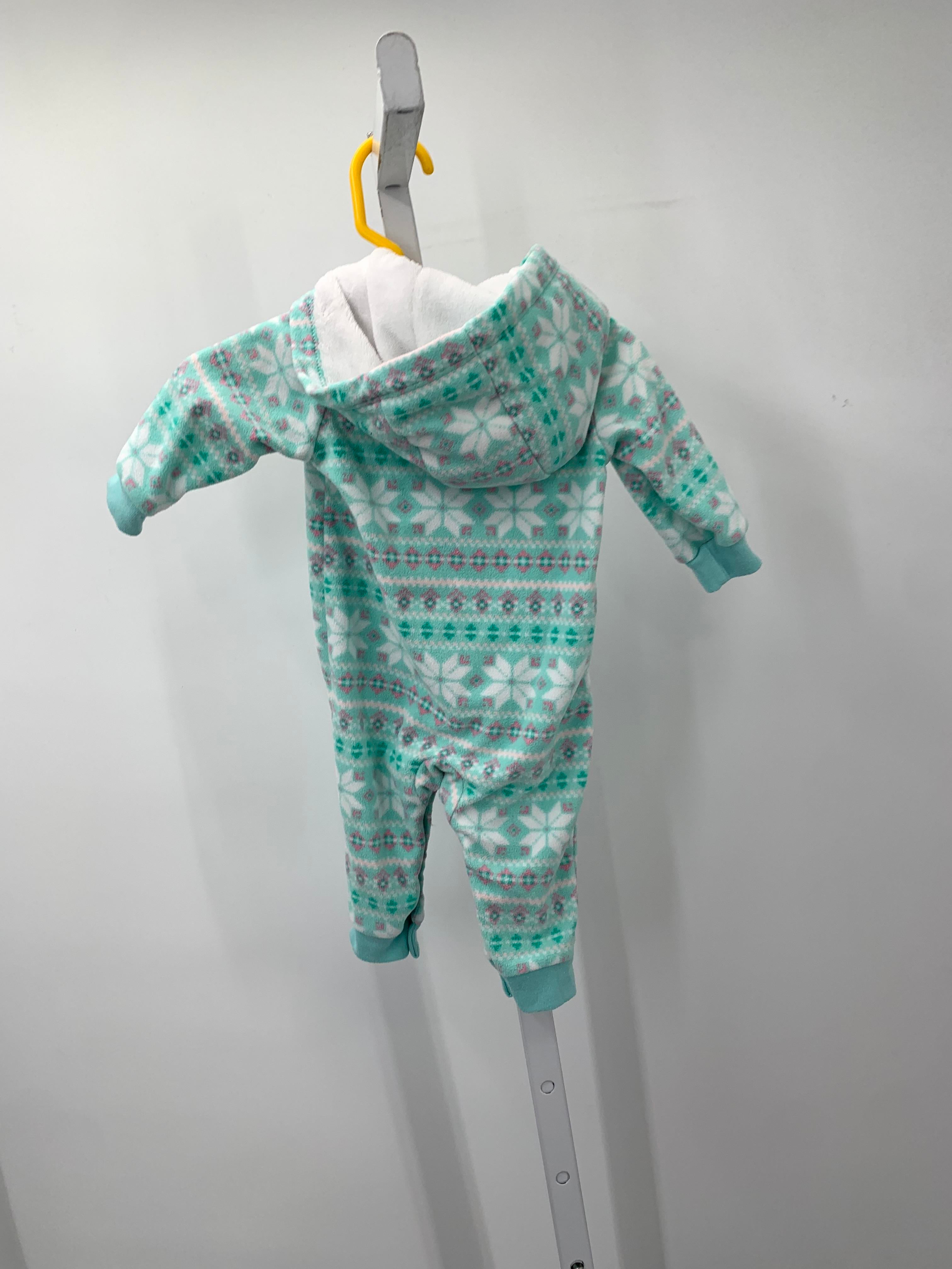 Carters Size 3 Months Girls Long Slv. Romper