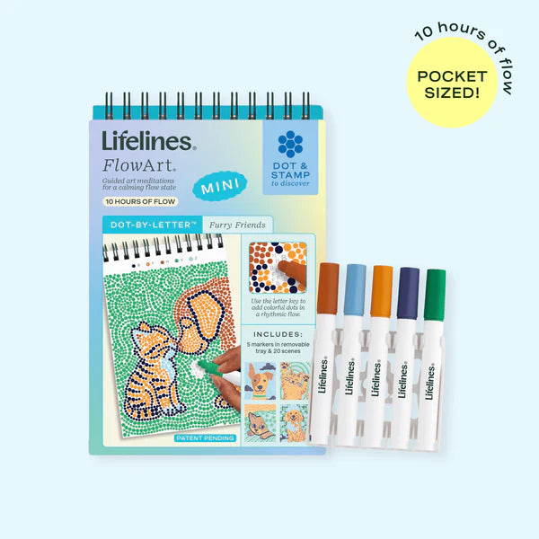 New FlowArt® Mini - Dot-by-Letter Furry Friends