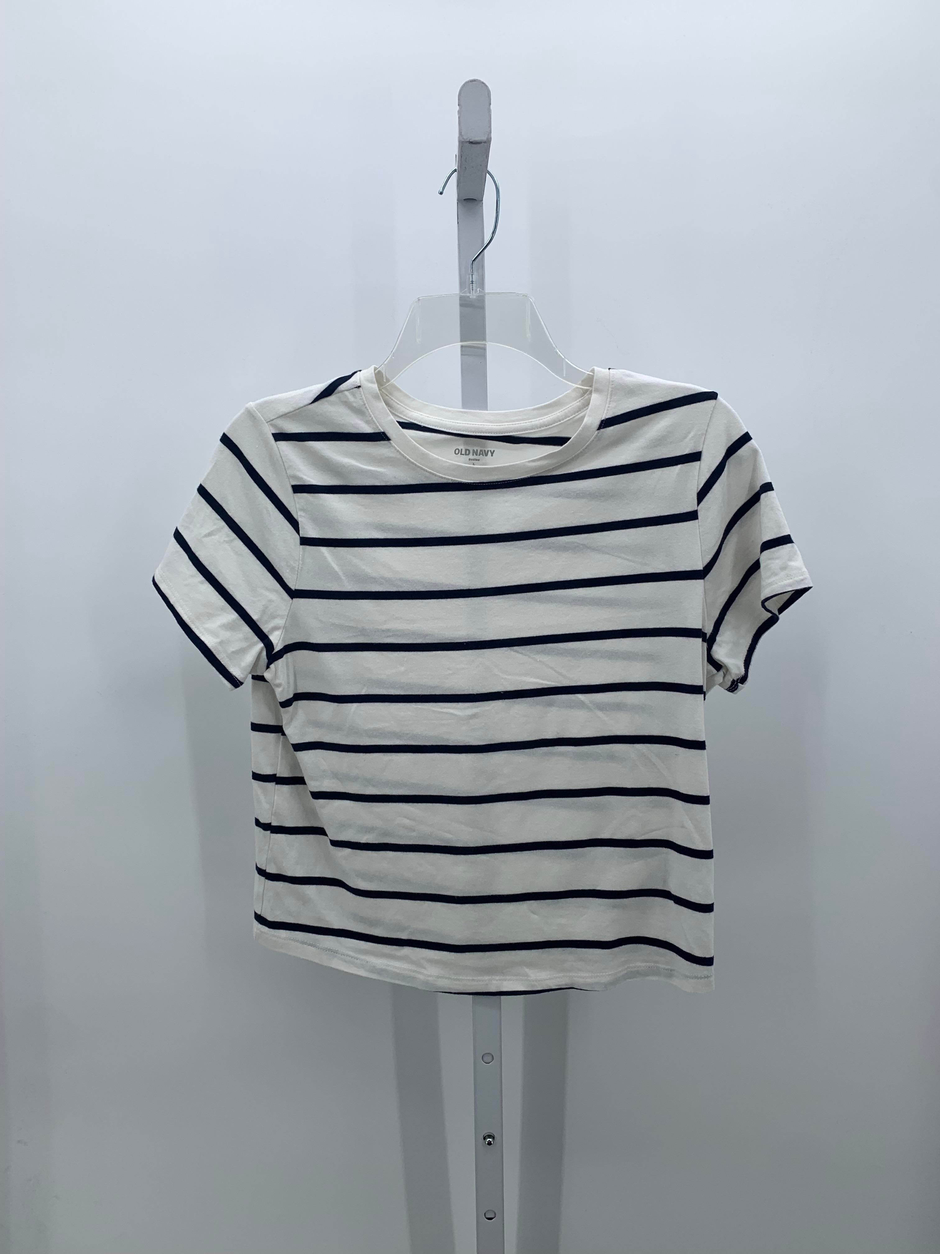 Old Navy Size Large Misses Short Sleeve Shirt