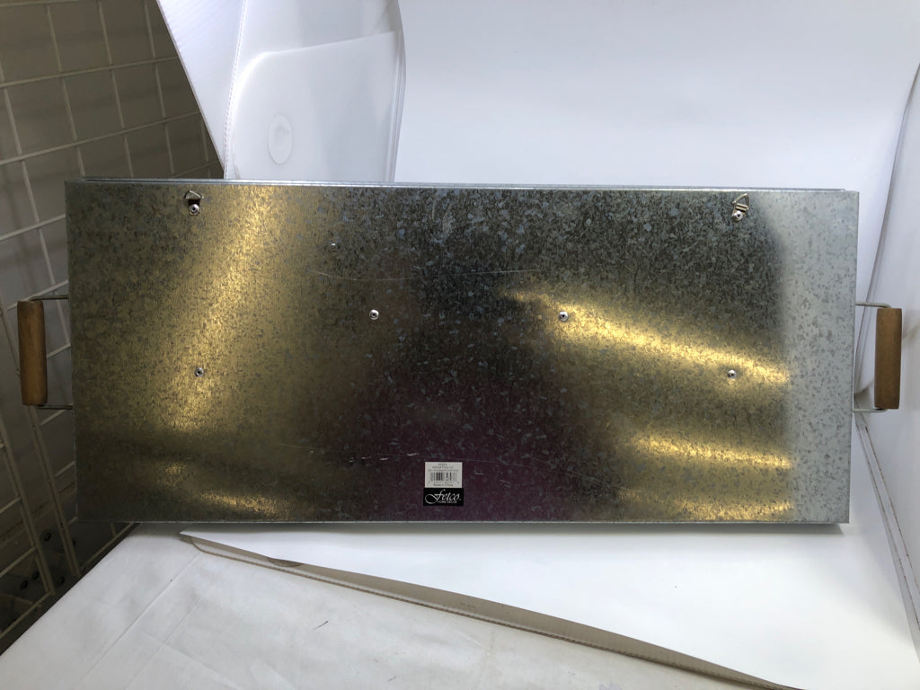 FAMILY LIFETIME OF LOVE METAL PLATTER PHOTO HOLDER.