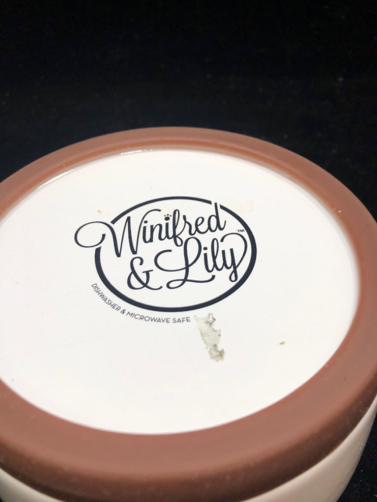 I LOVE YOU MORE PET BOWL.