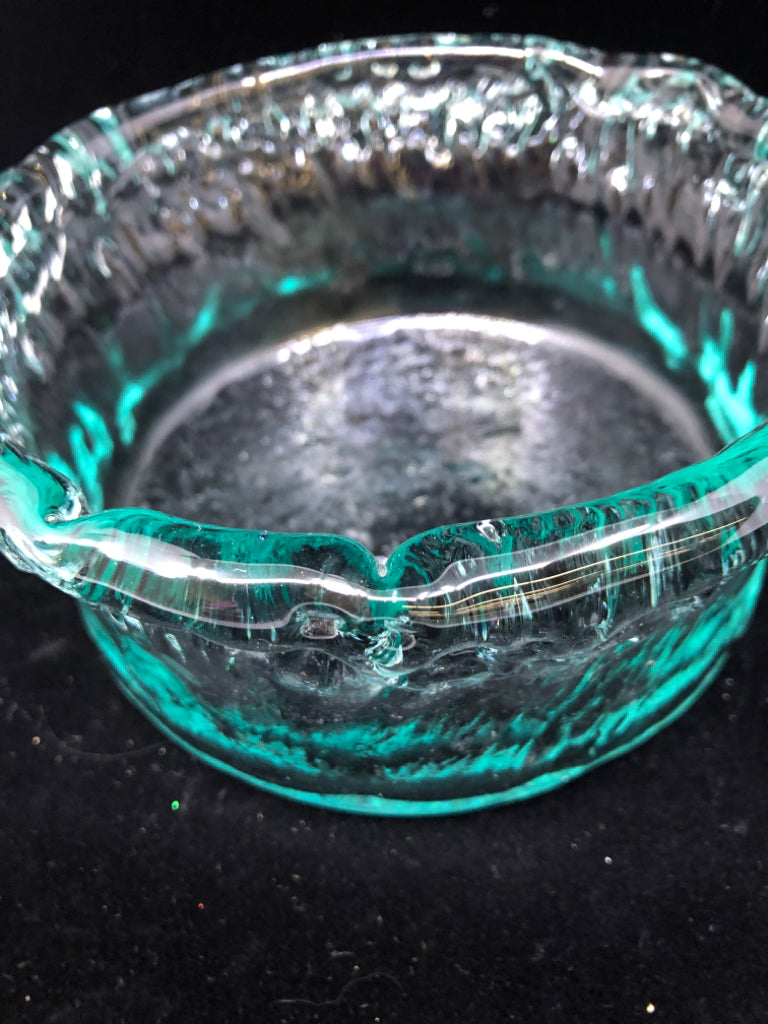 TINTED GLASS BOWL.