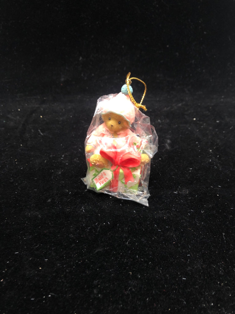 BABIES FIRST ORNAMENT - CHERISHED TEDDIES.