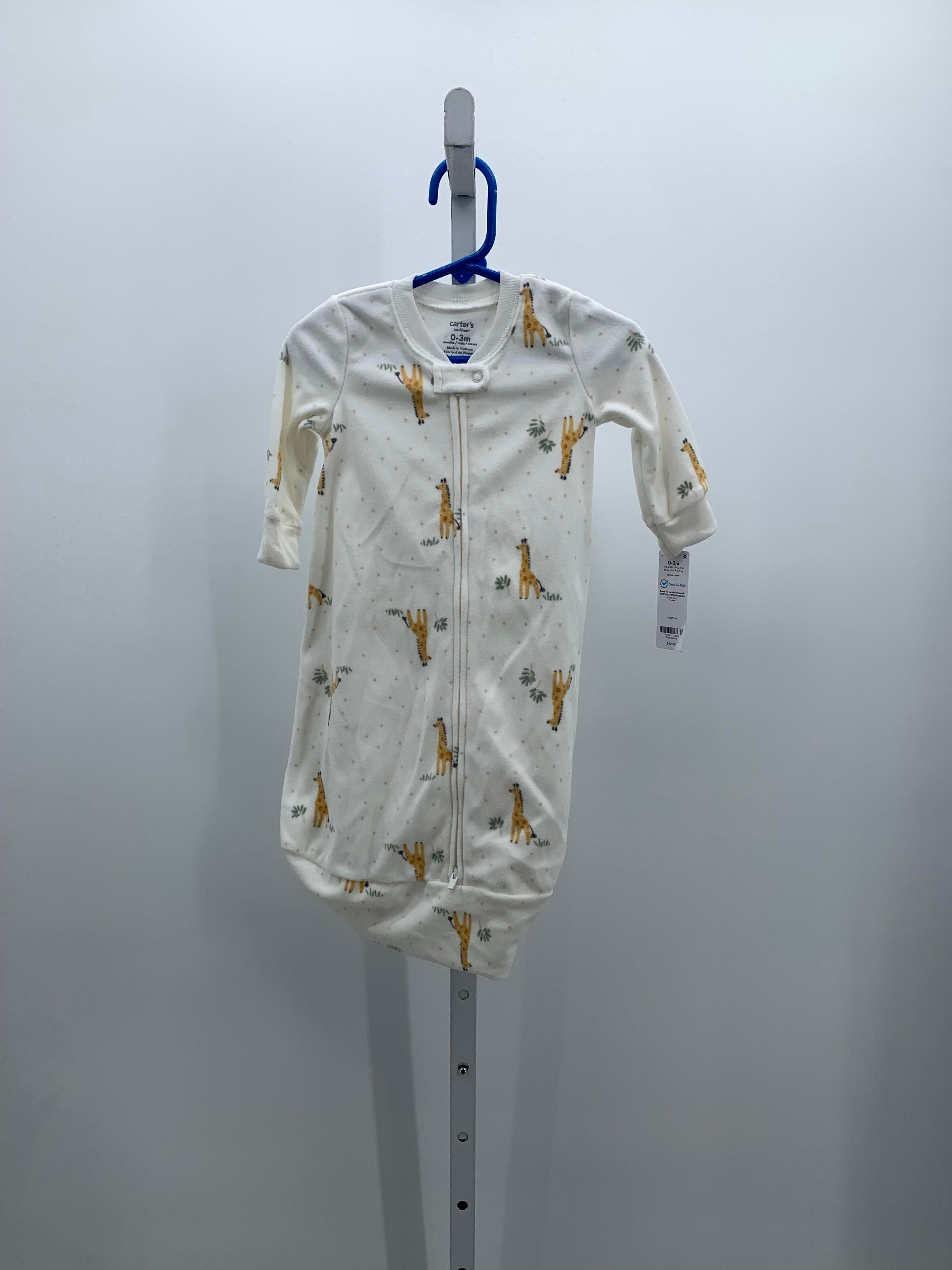 NEW FLEECE ZIP GIRAFFES