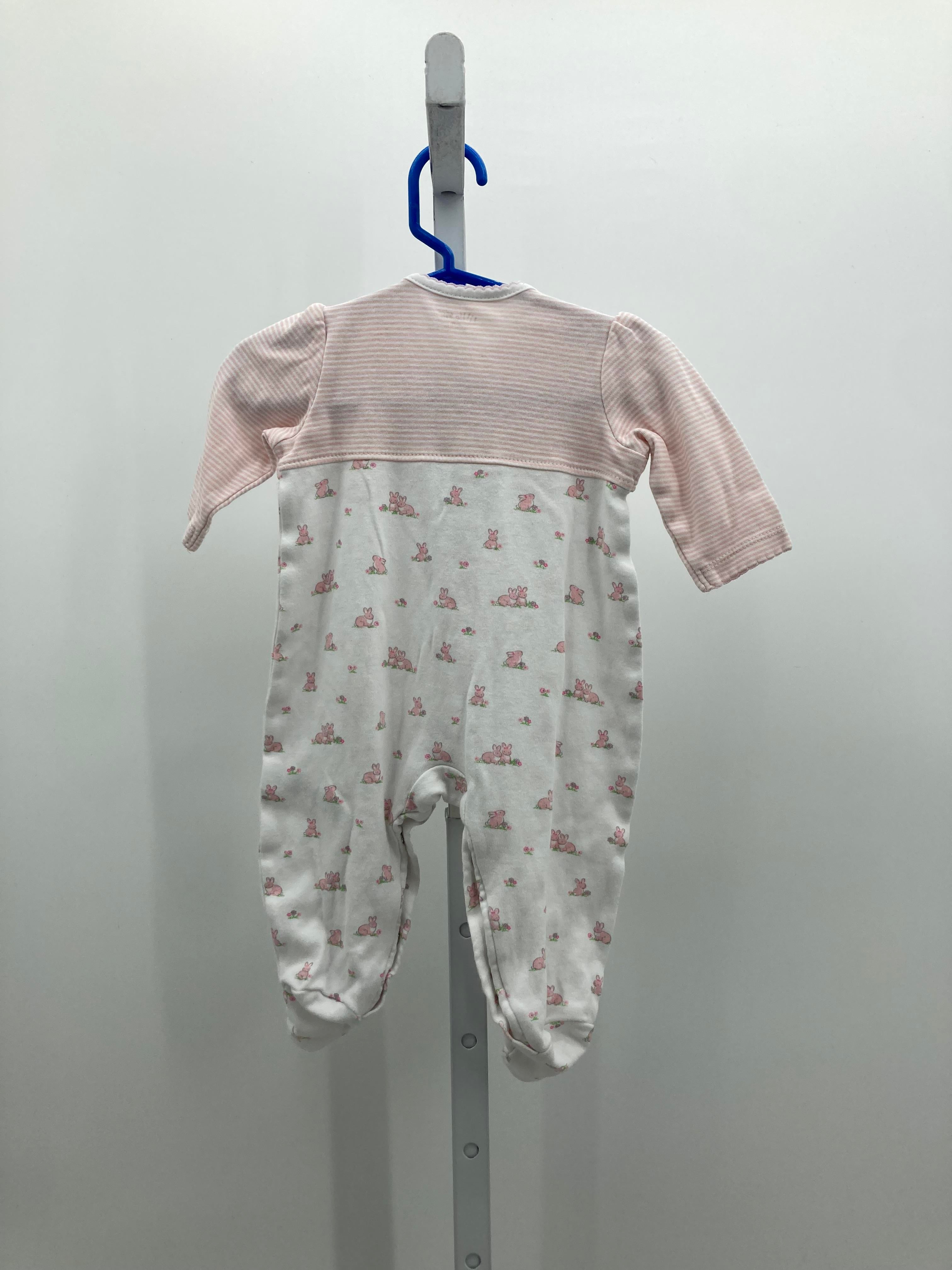Little Me Size 6 Months Girls Long Slv. Romper