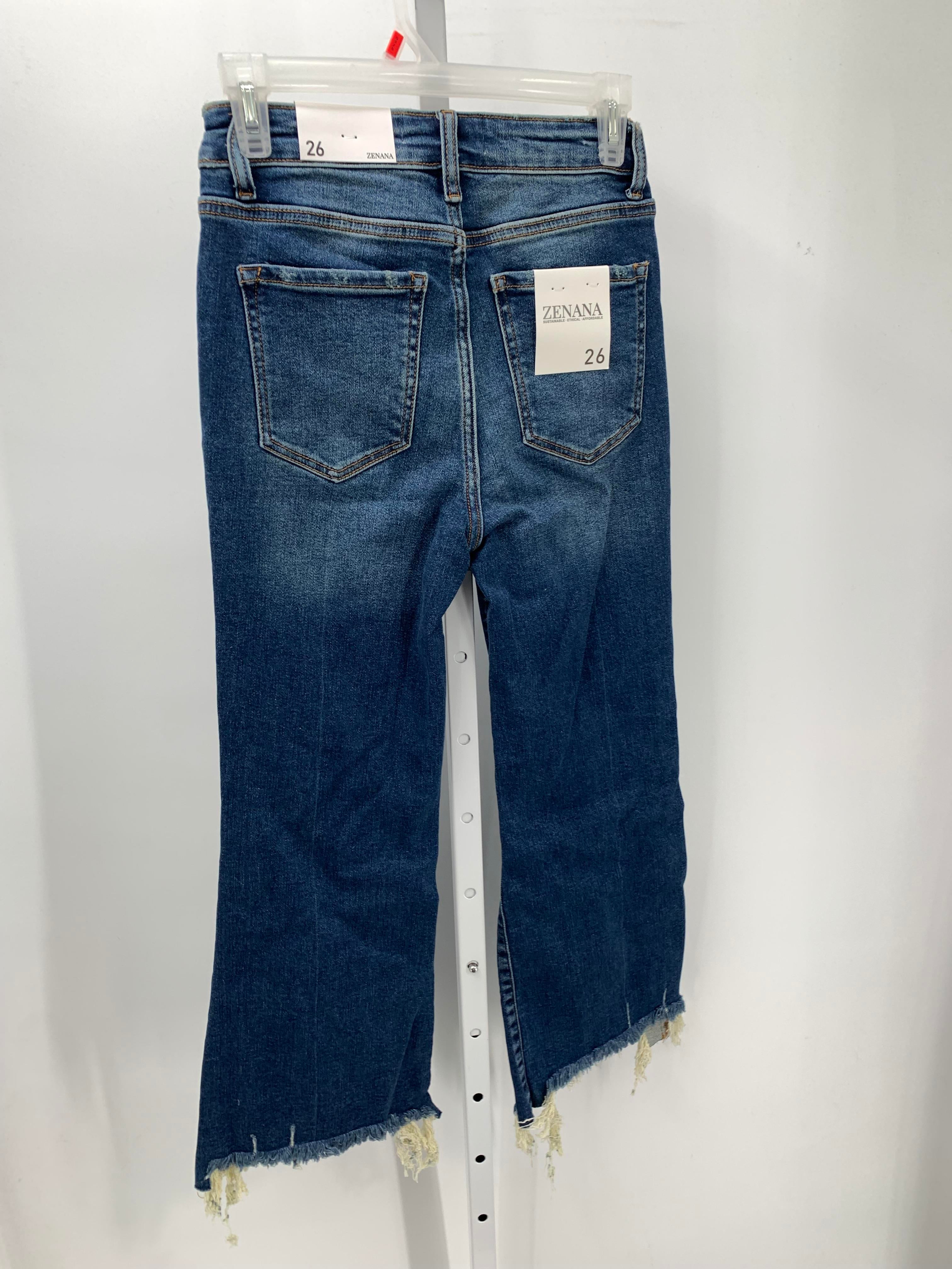Zenana Size 2 Misses Cropped Jeans