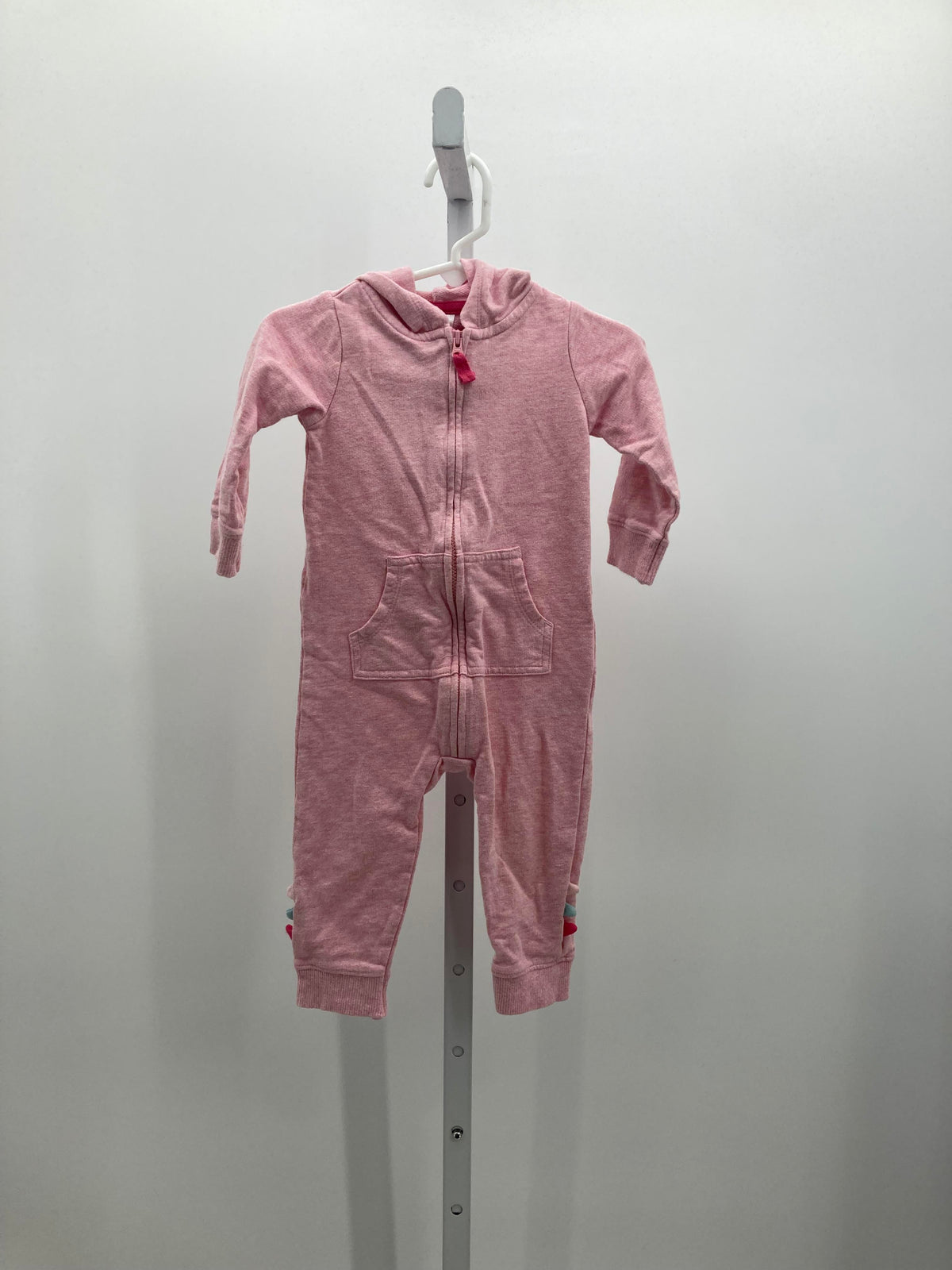 Carters Size 12 Months Girls Long Slv. Romper