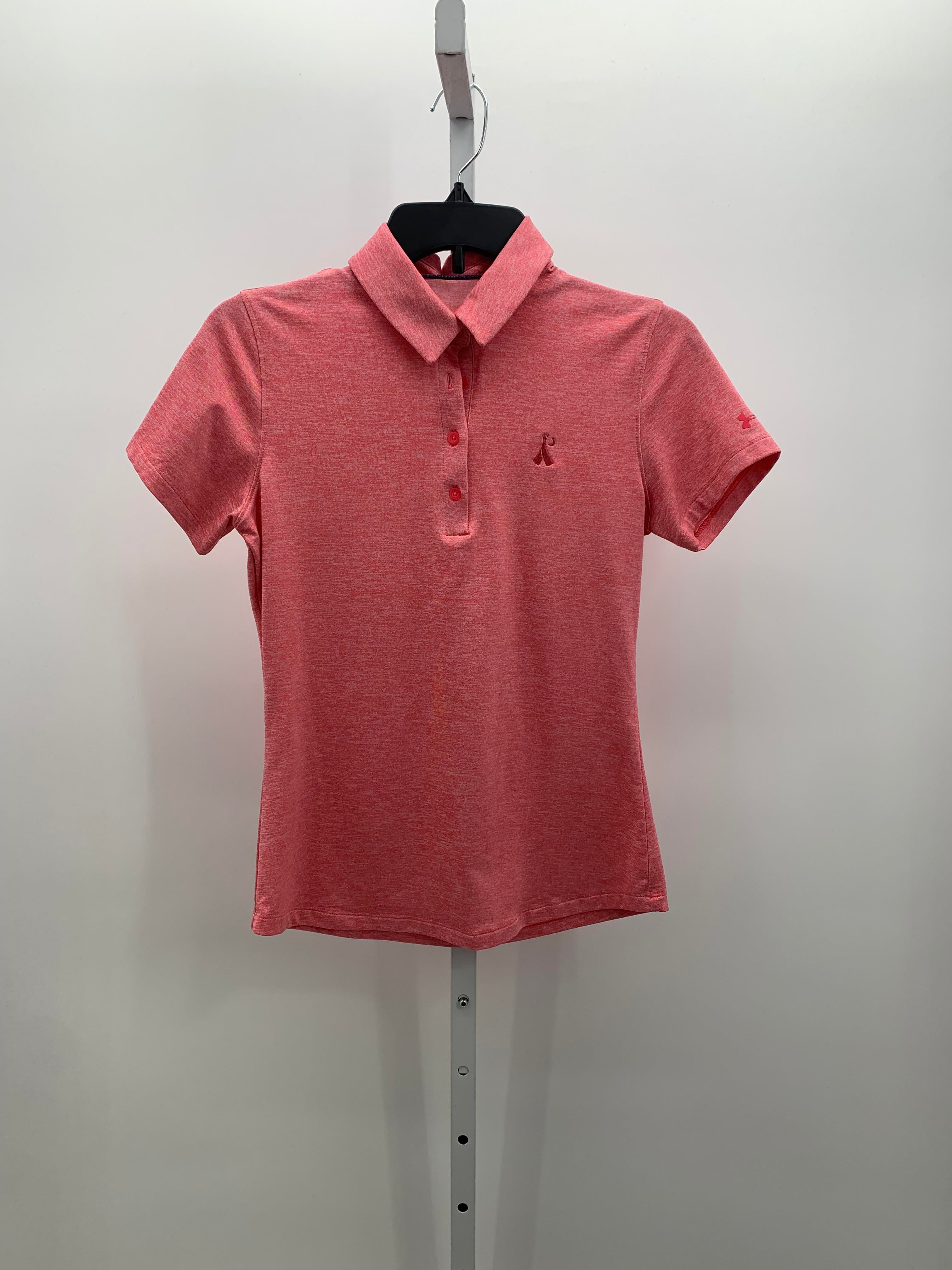 Under Armour Size Small Misses Short Sleeve Shirt