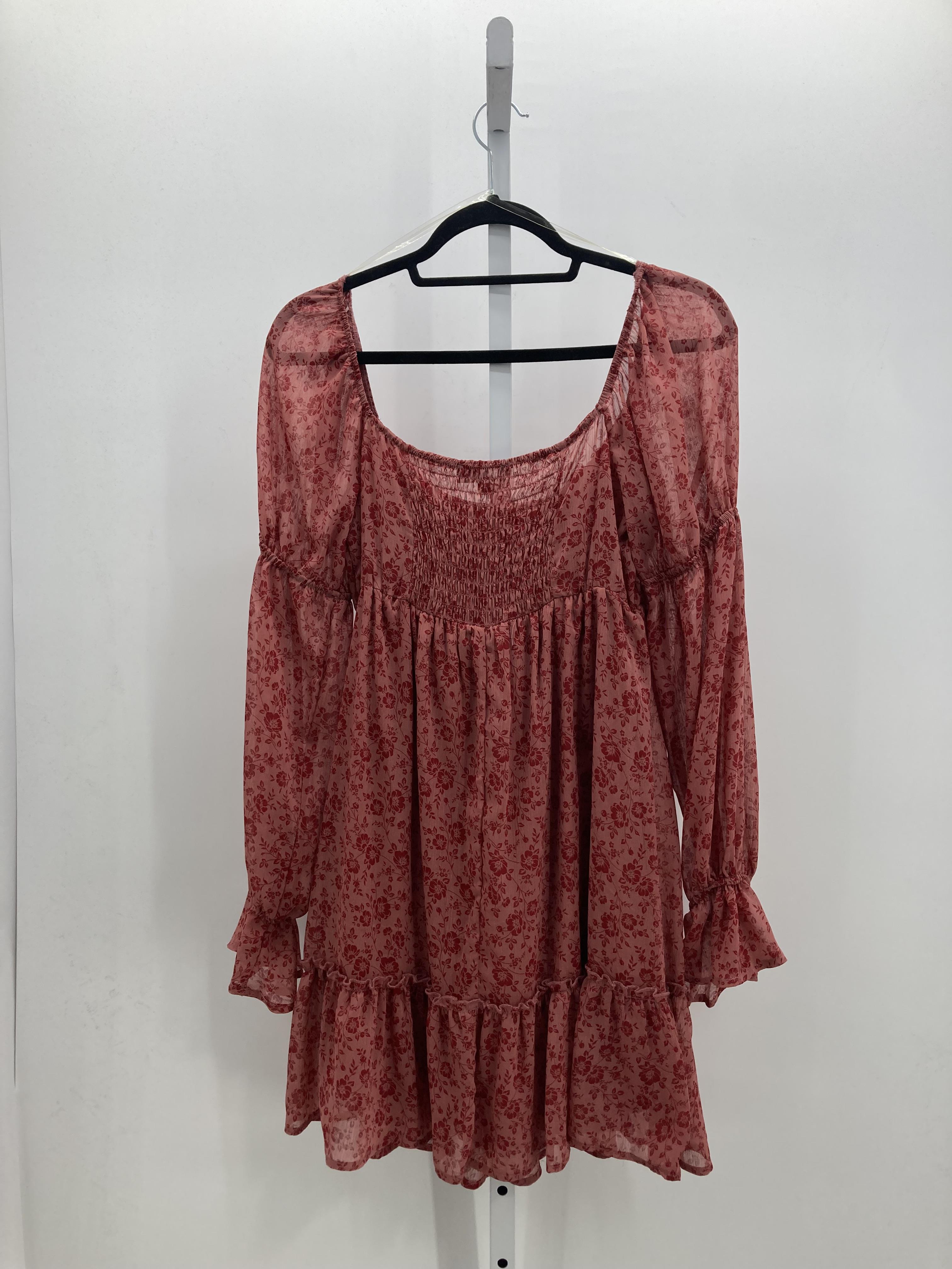 Trixxi Size Small Juniors Long Sleeve Dress