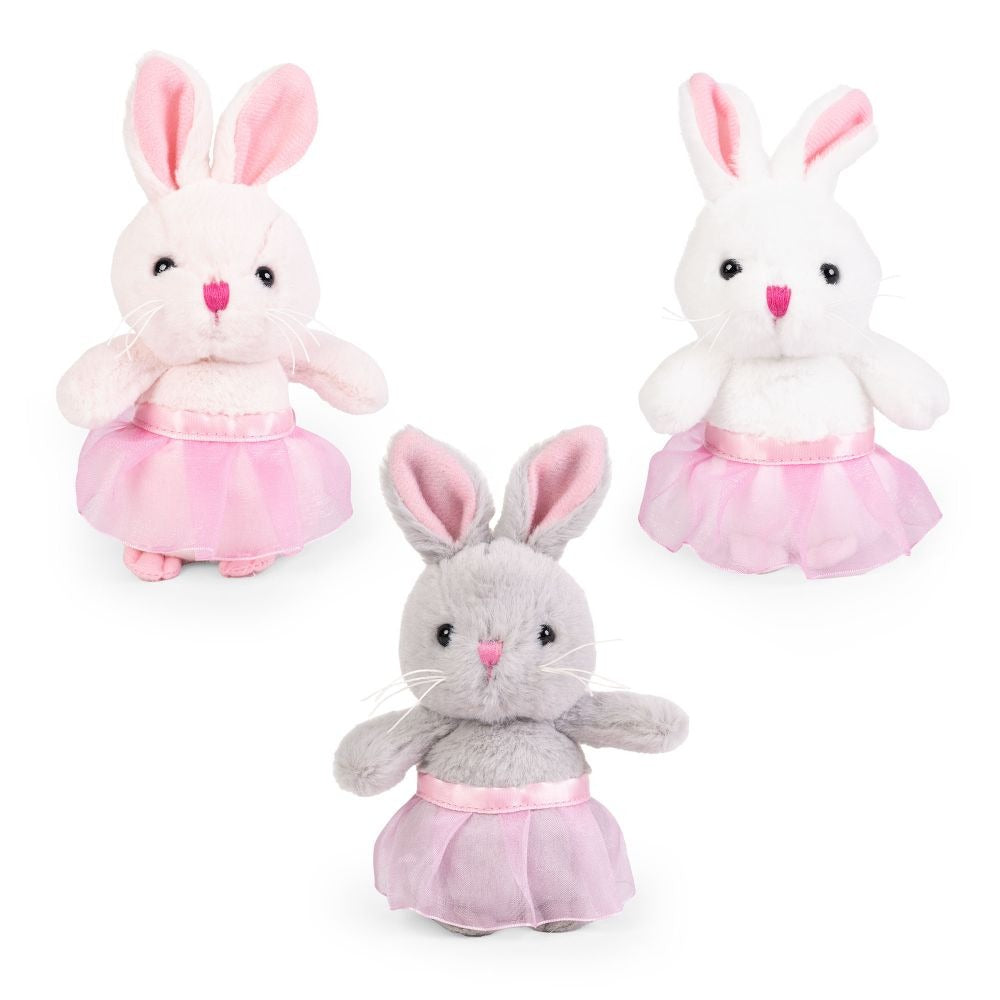 LITTLE Living Nature Play Tutu Bunny Animal Plush