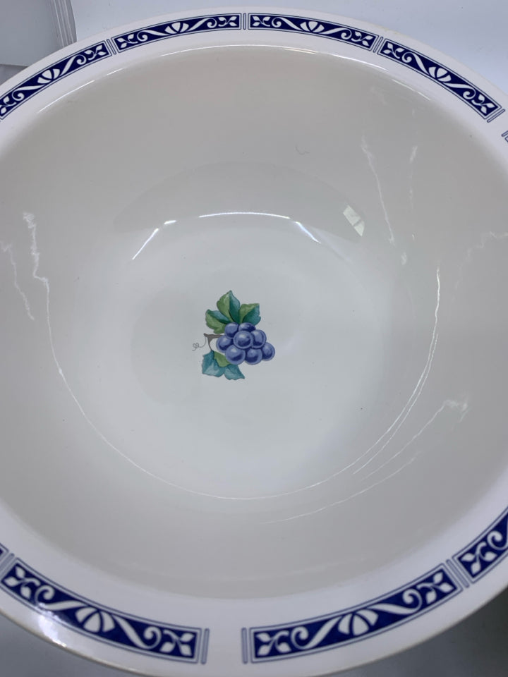 2 LARGE NESTING BOWLS SUNBURY GROVE PATTERN.