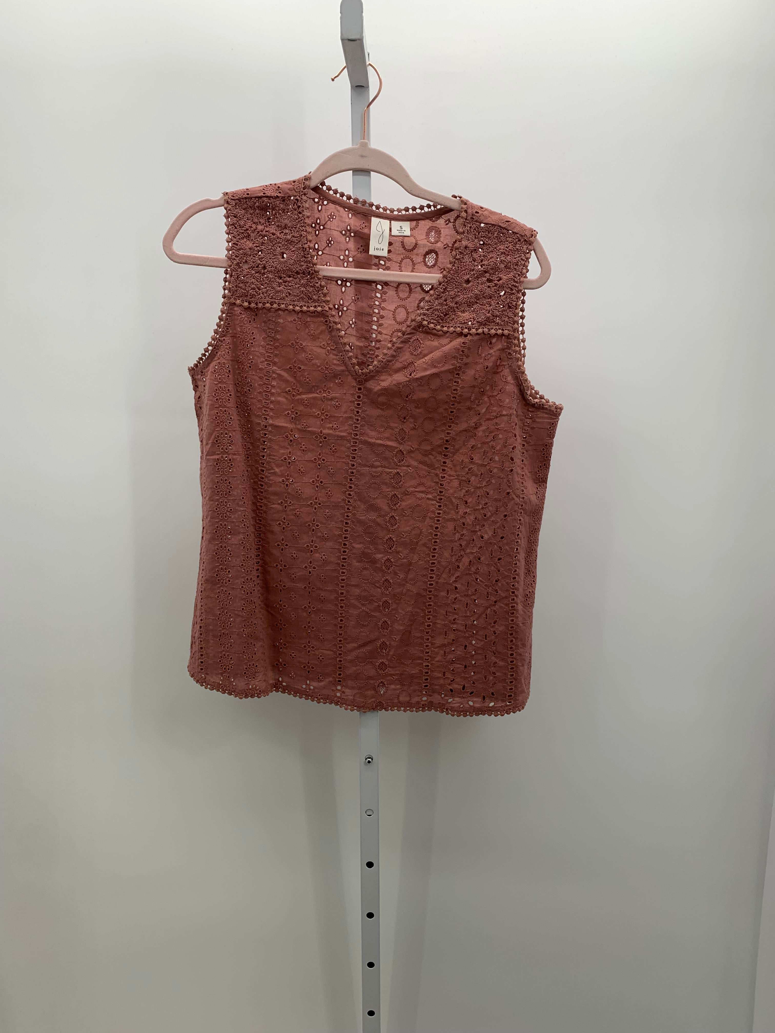 Joie Size Small Misses Sleeveless Shirt