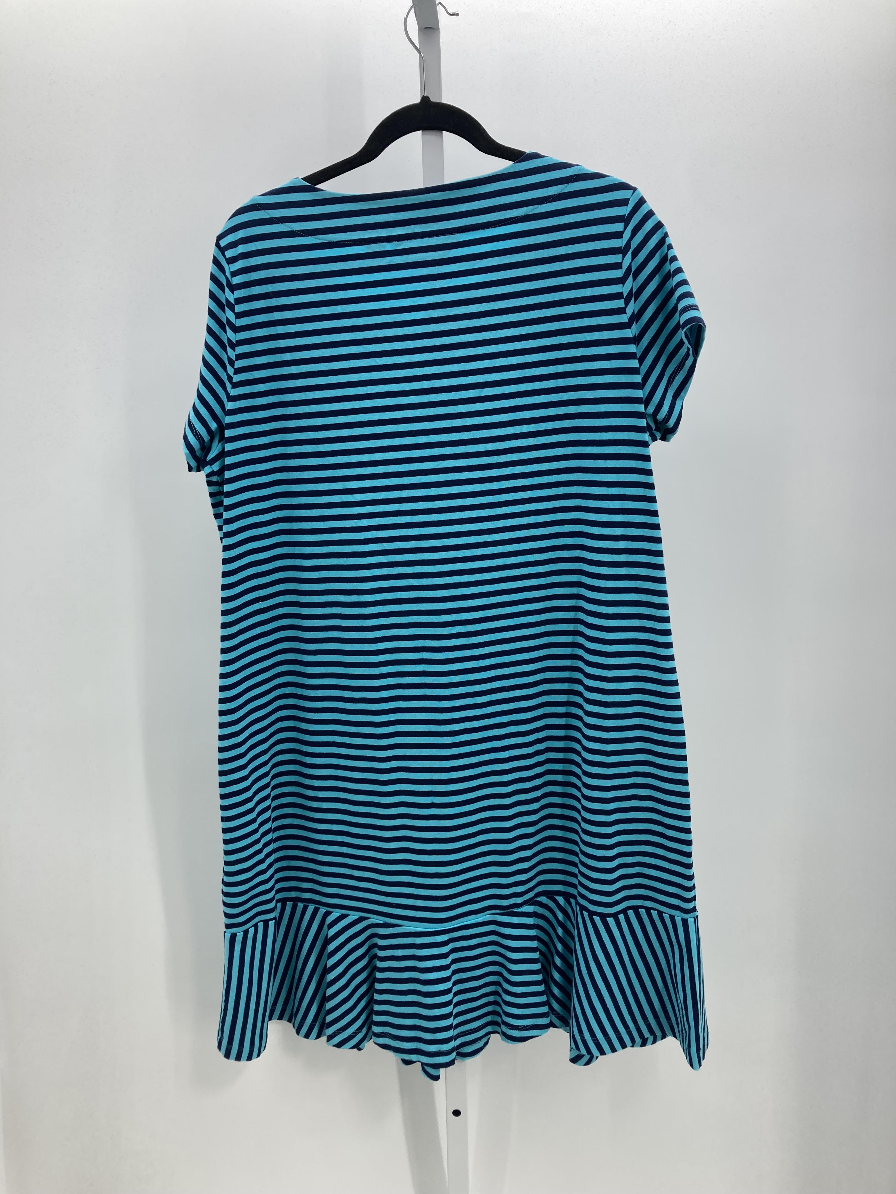Lands End Size Extra Large Misses Short Sleeve Dress