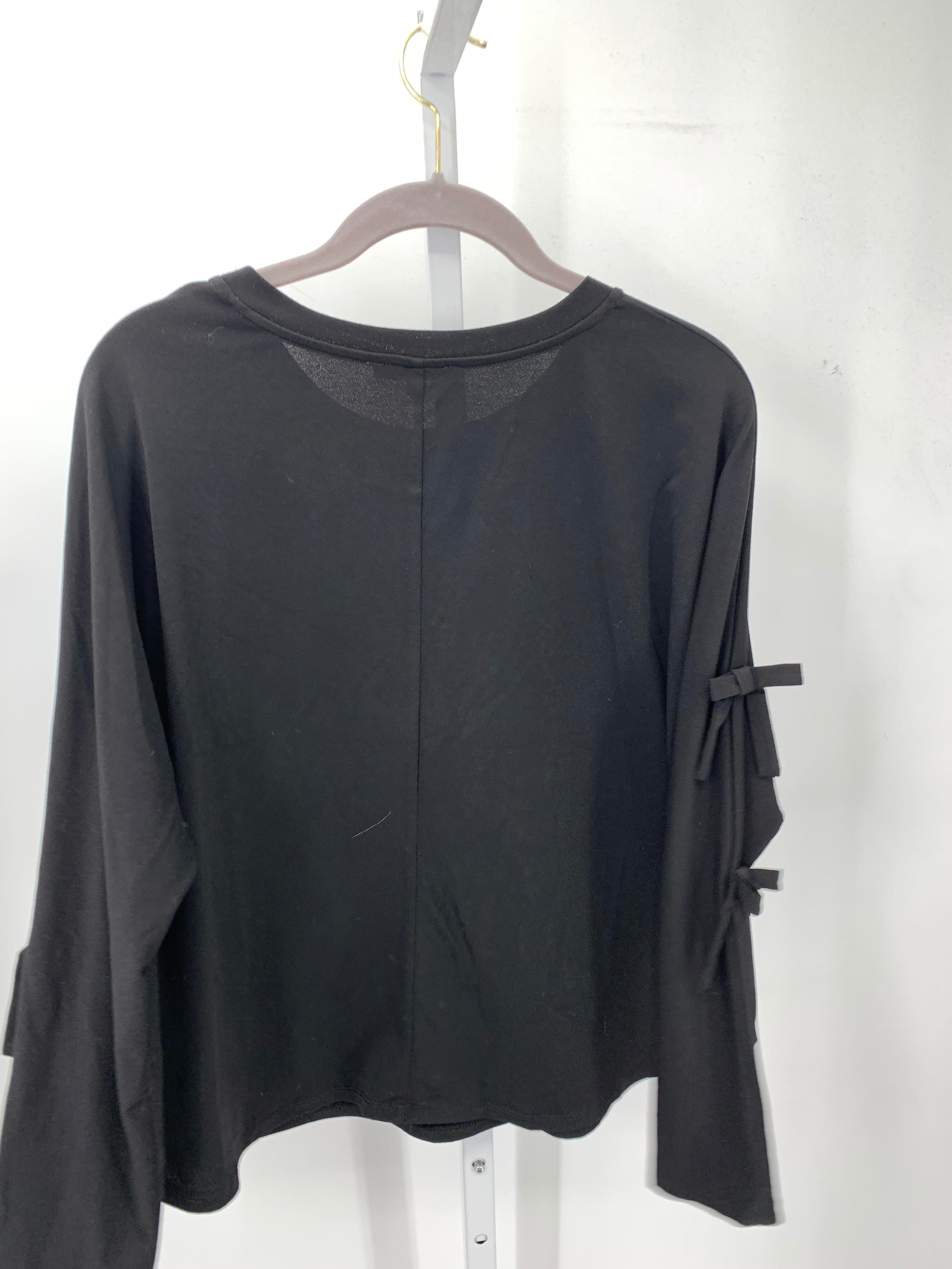 Adrianna Papell Size Medium Misses Long Sleeve Shirt