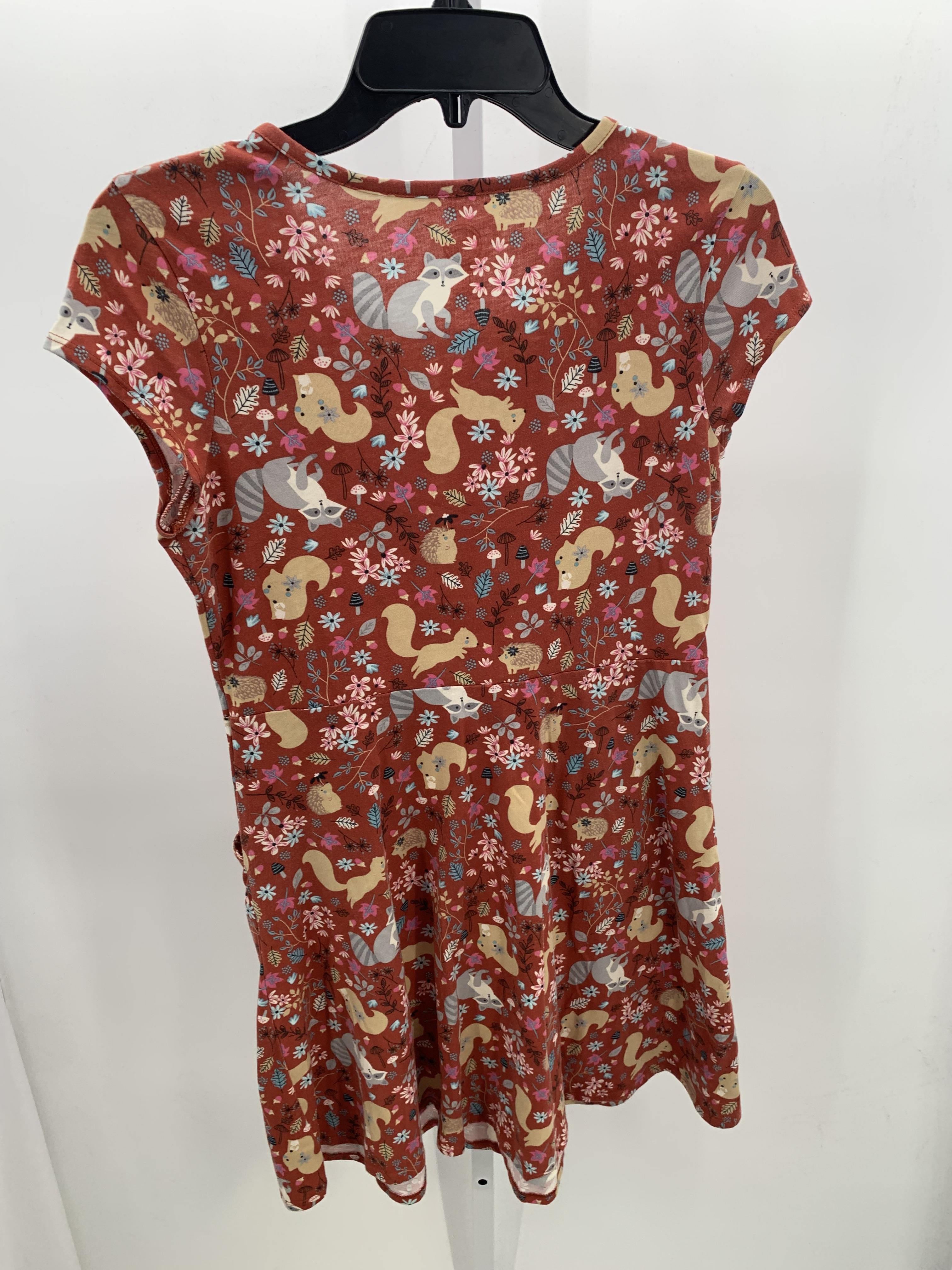 Wonder Nation Size 18 Girls Short Sleeve Dress