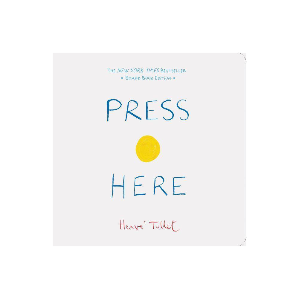 Herve Tullet Press Here (Board Book) - Herve Tullet