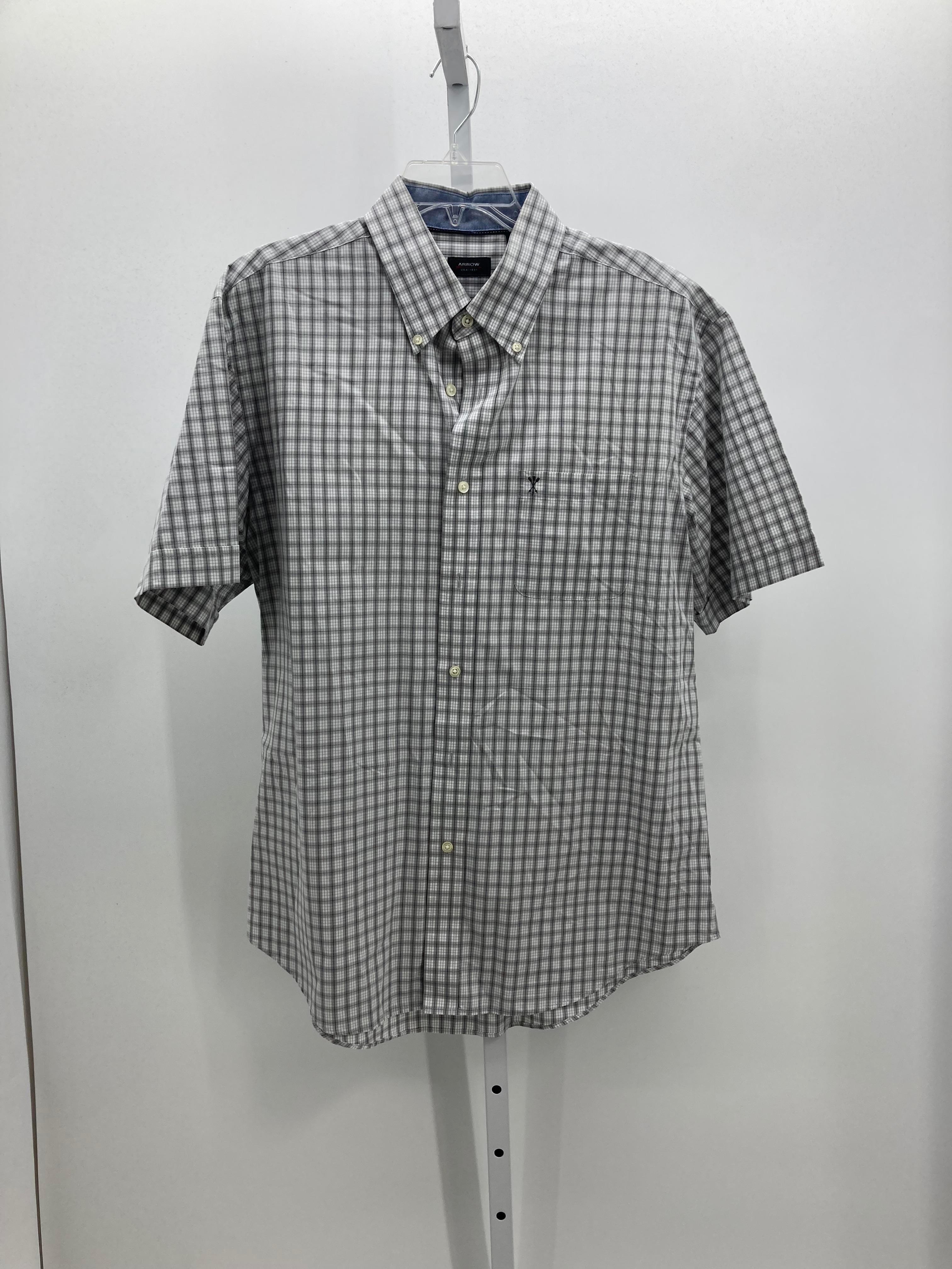 PLAID BTN DOWN