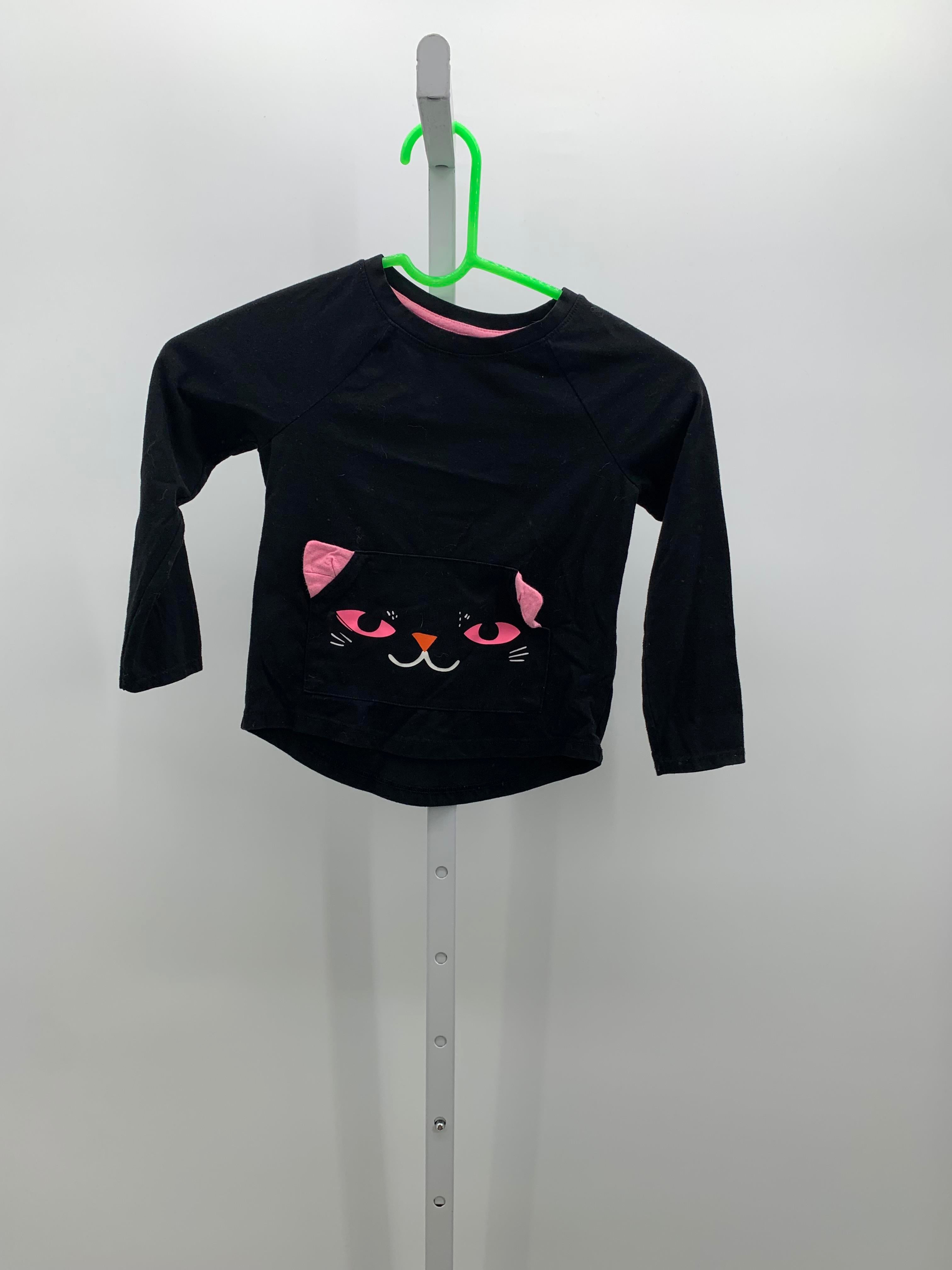 LONG SLV SHIRT CAT FACE