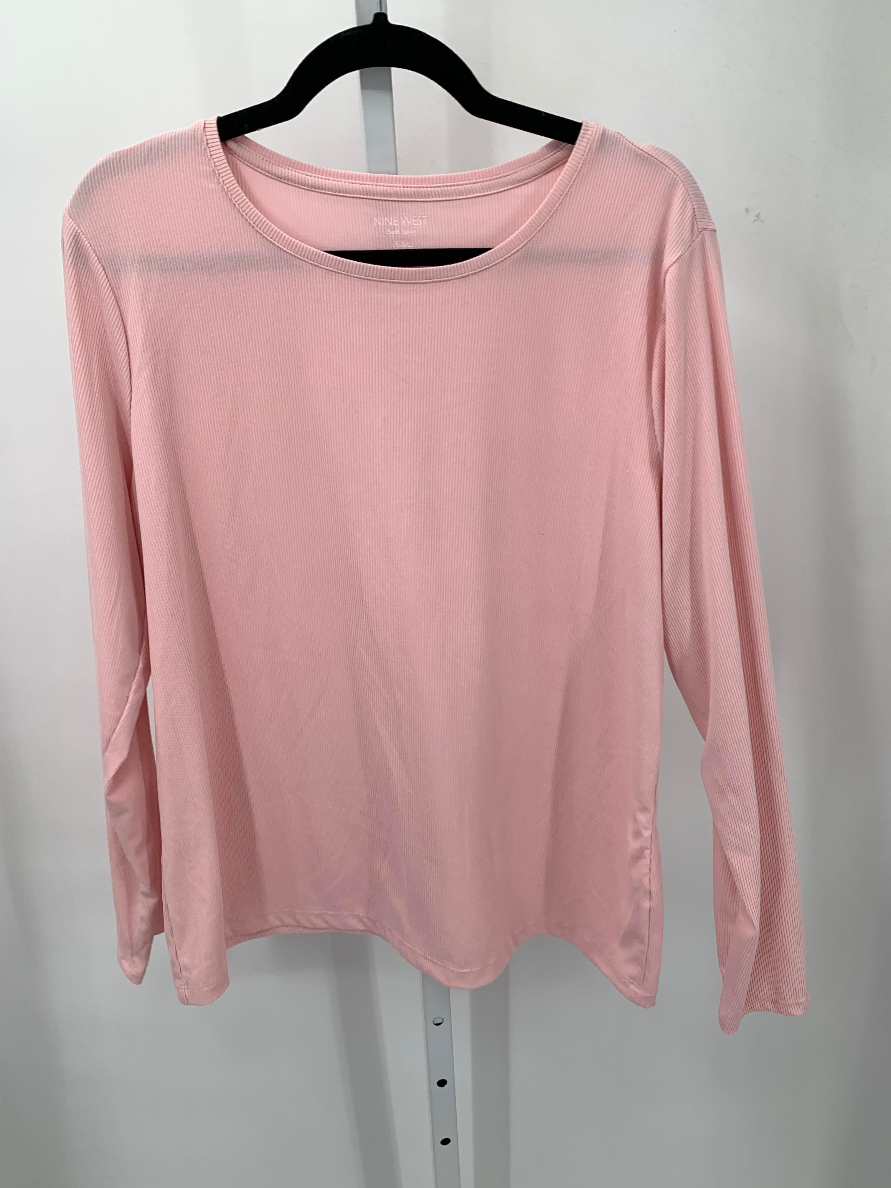 Nine West Size XXL Misses Long Sleeve Shirt