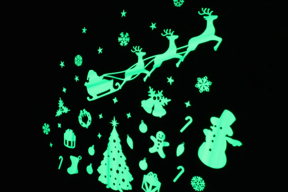New GloPlay Merry Christmas Stickers