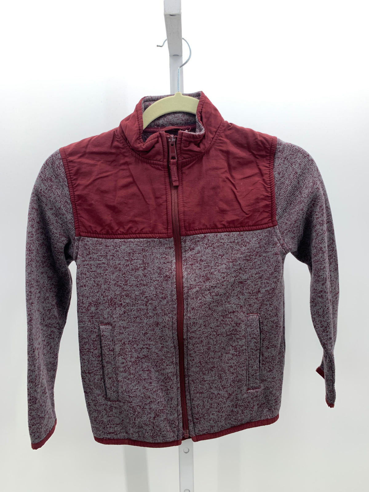 ZIP UP SWEATER JACKET